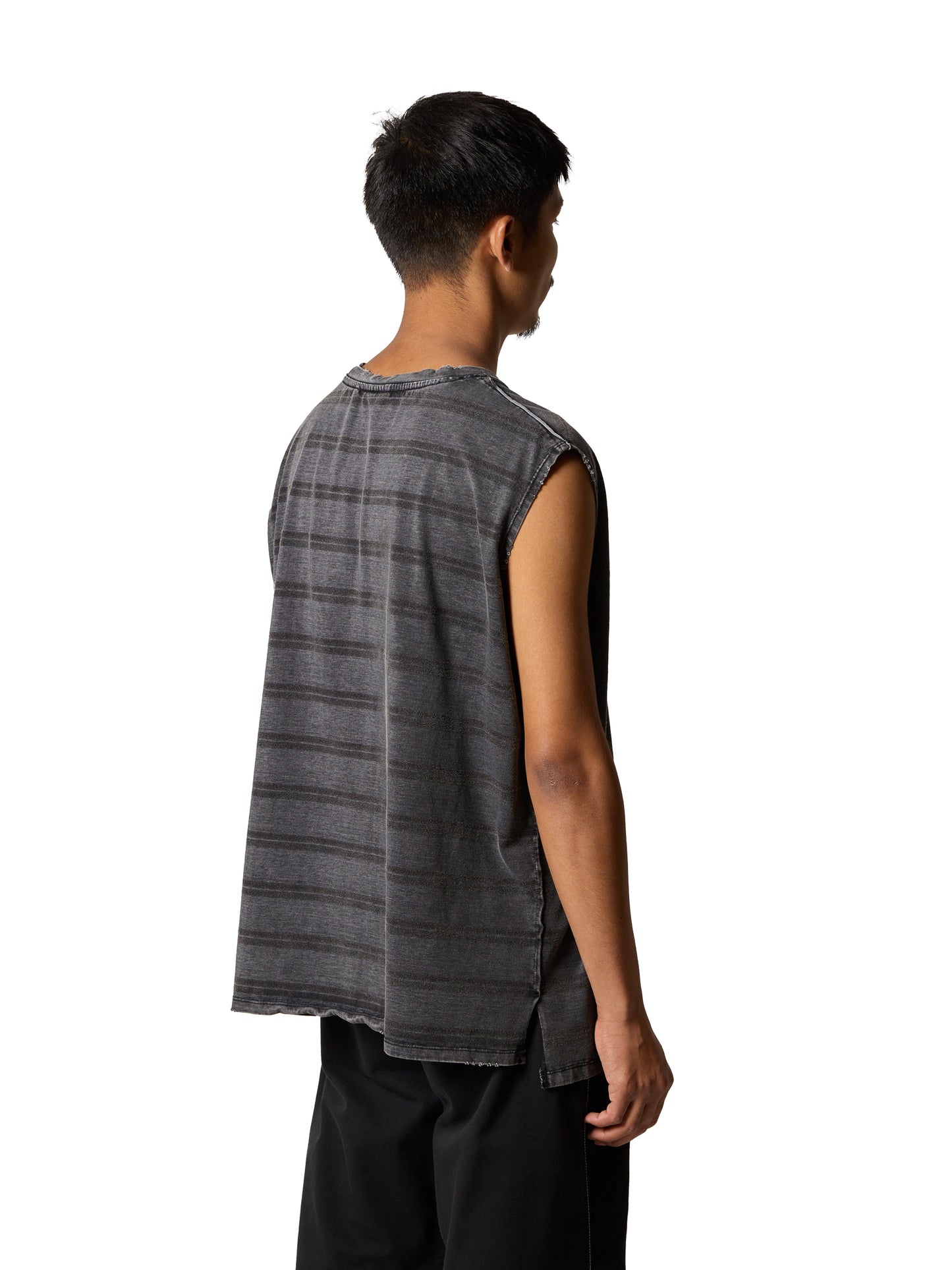 RESEARCHED TEE NS / COTTON BORDER JERSEY