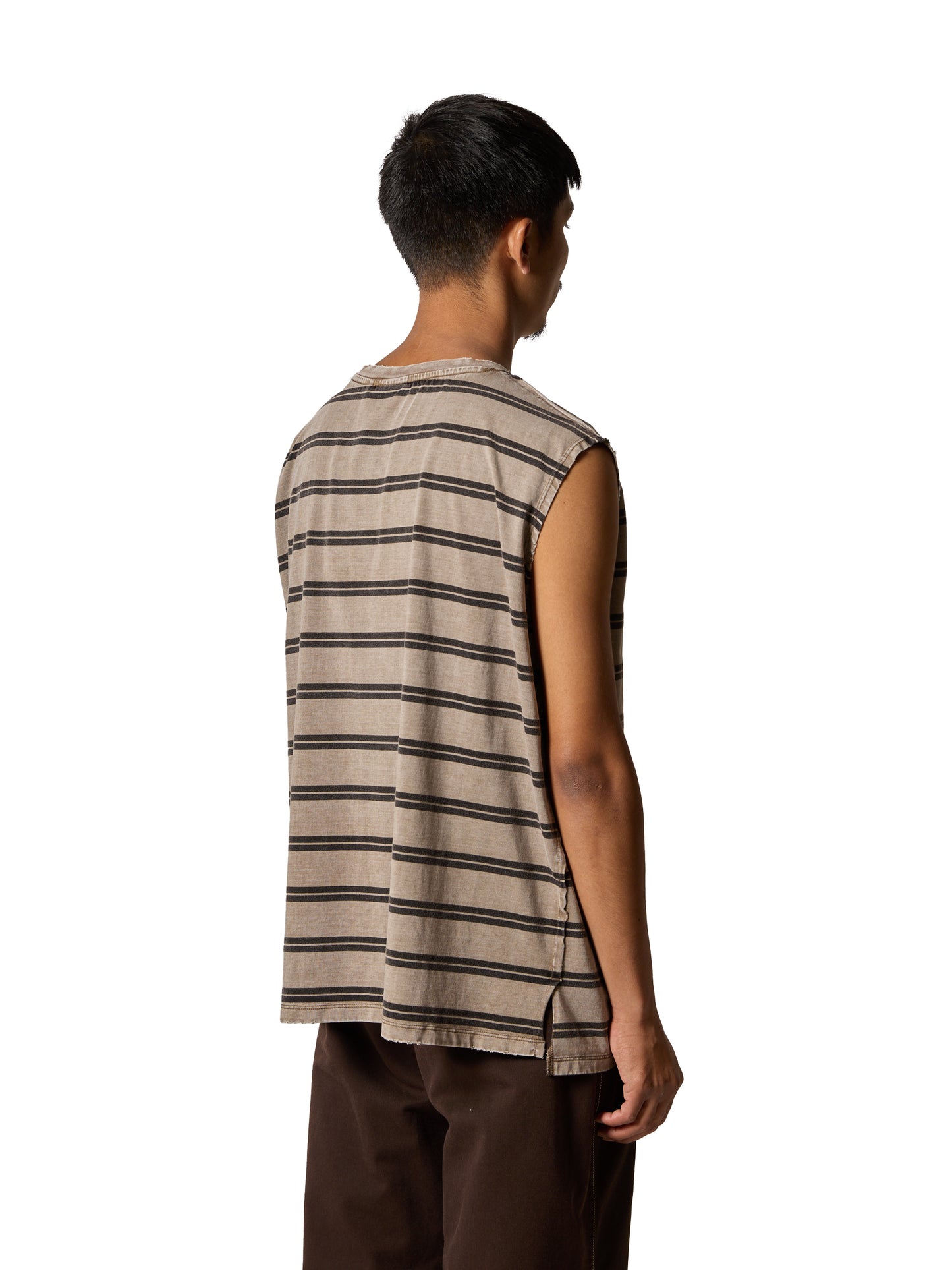 RESEARCHED TEE NS / COTTON BORDER JERSEY