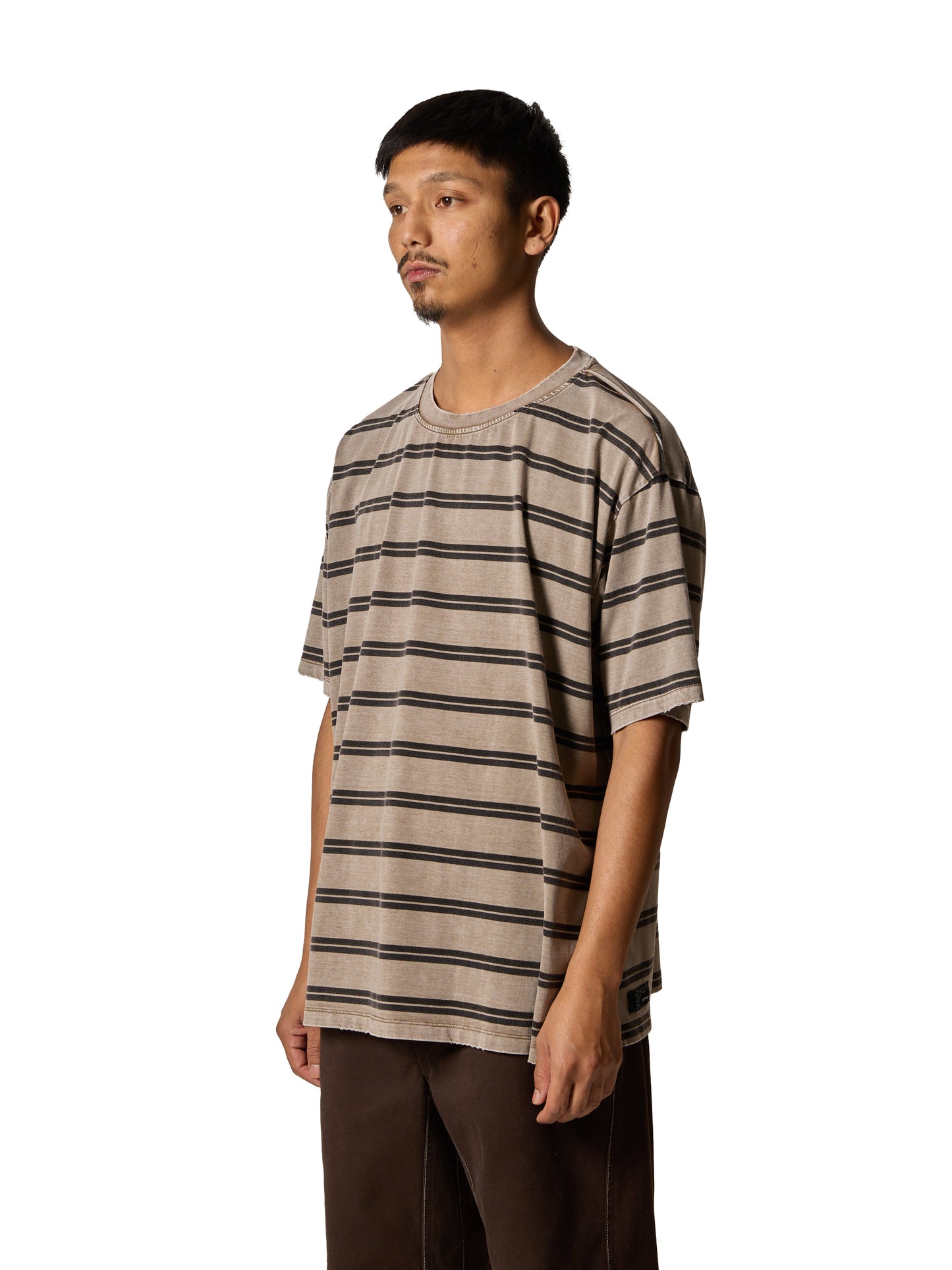 RESEARCHED TEE SS / COTTON BORDER JERSEY