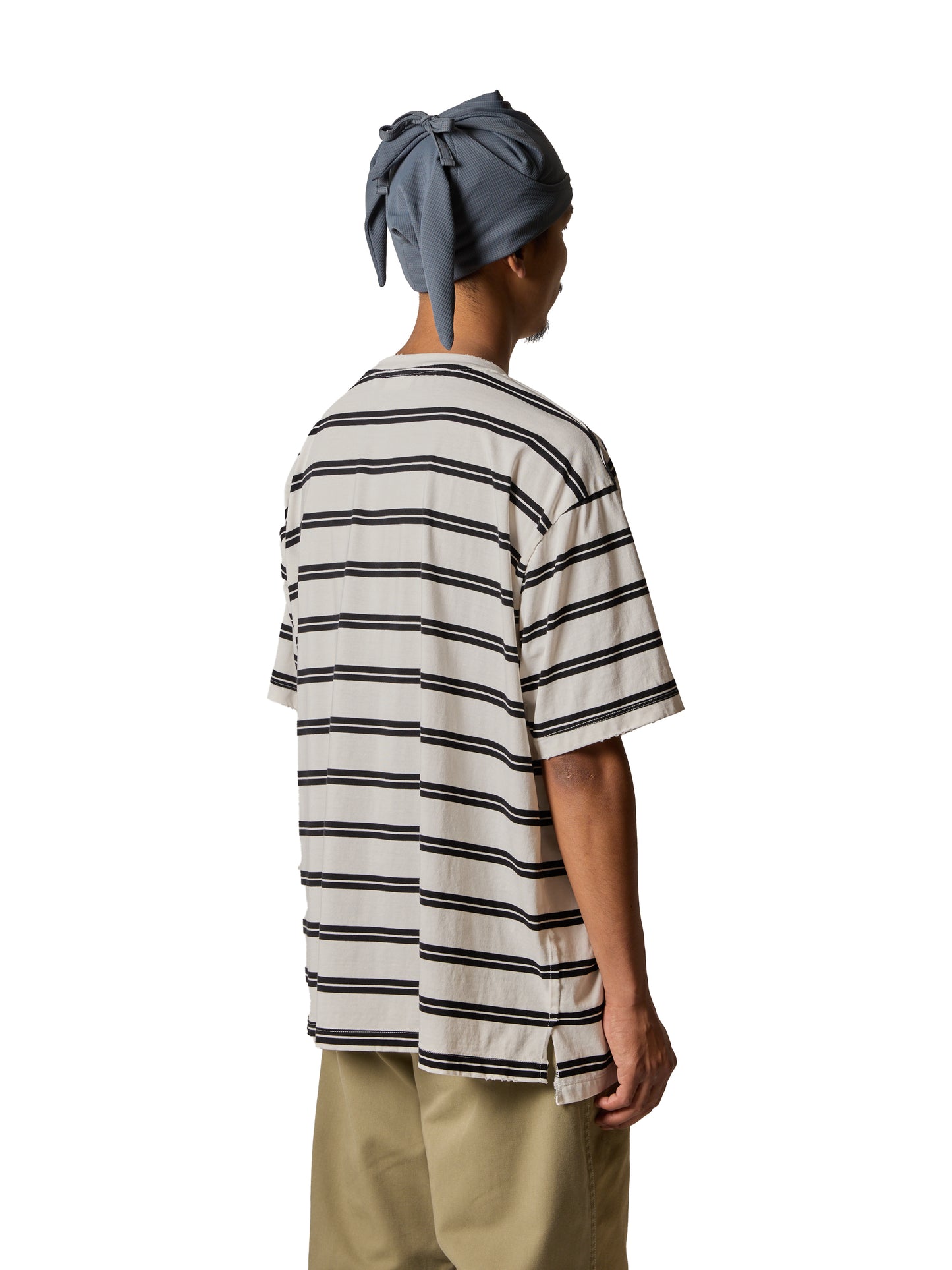 RESEARCHED TEE SS / COTTON BORDER JERSEY
