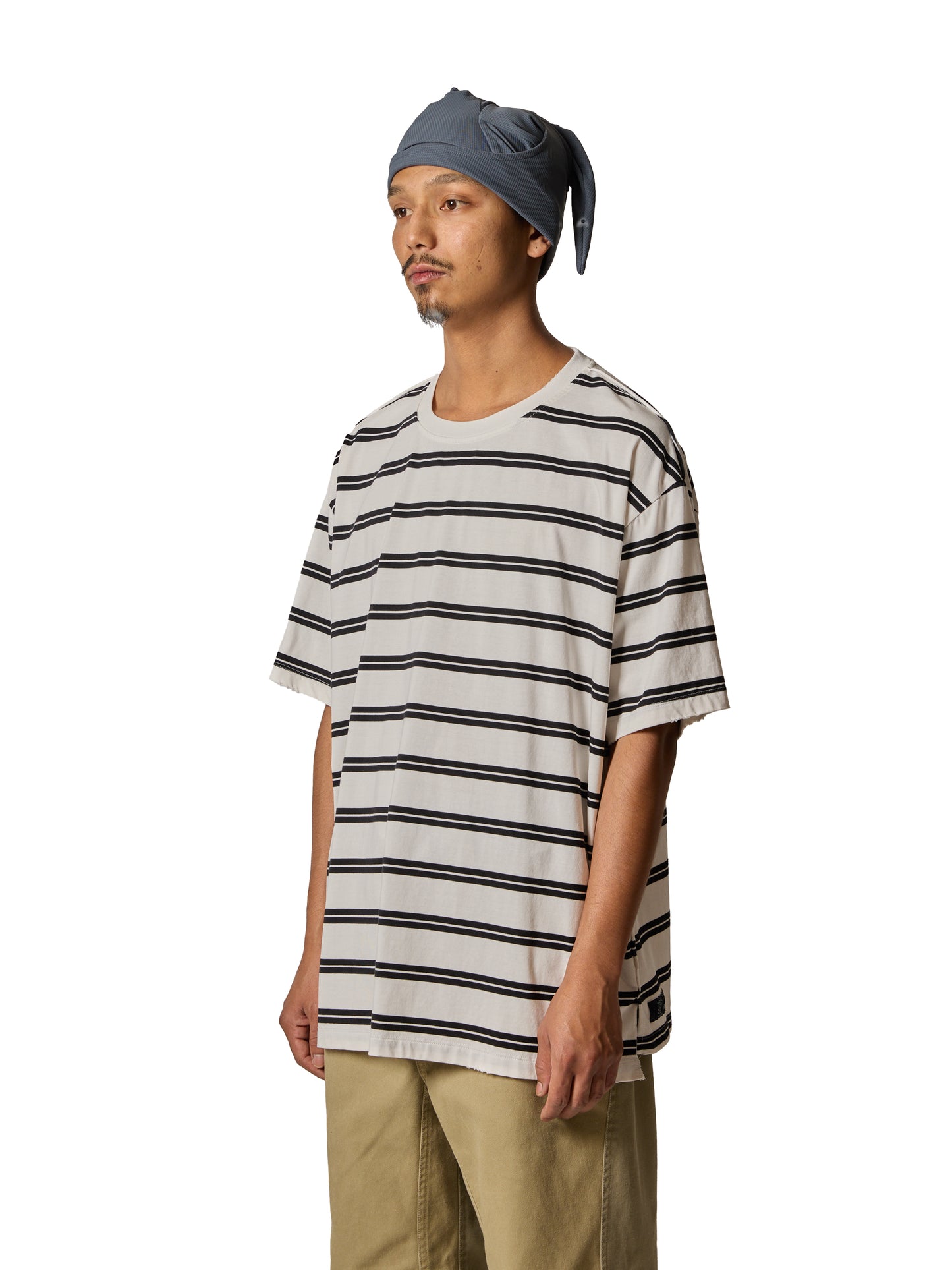 RESEARCHED TEE SS / COTTON BORDER JERSEY