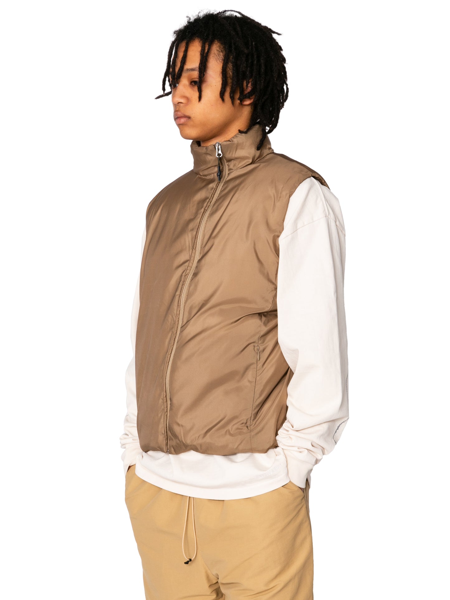 ORGANIZED PUFF VEST/ PE.ECO RIPSTOP / SORONA DUPONT