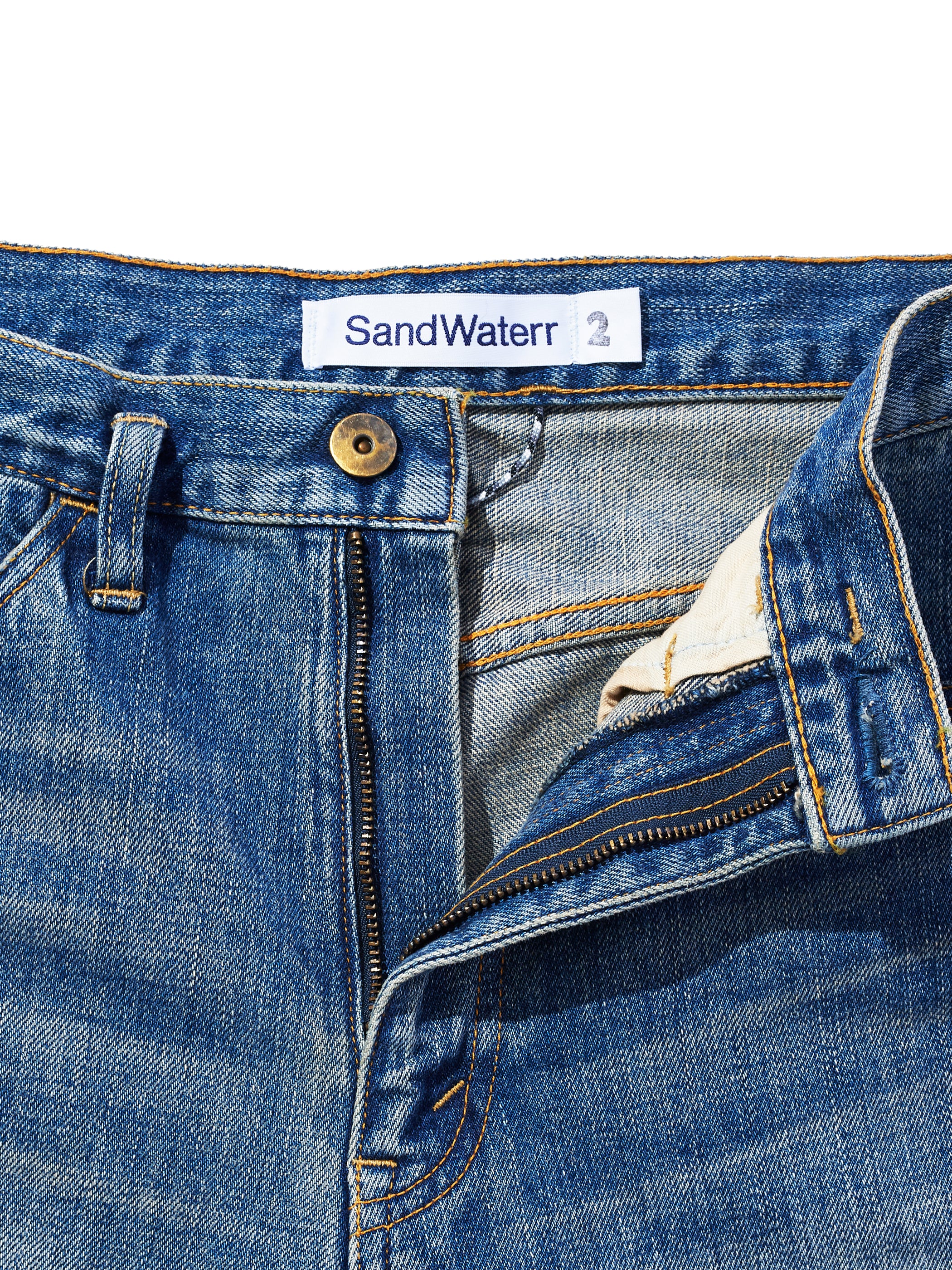 RESEARCHED 5P JEANS / 12.5 oz DENIM / AGED – SandWaterr