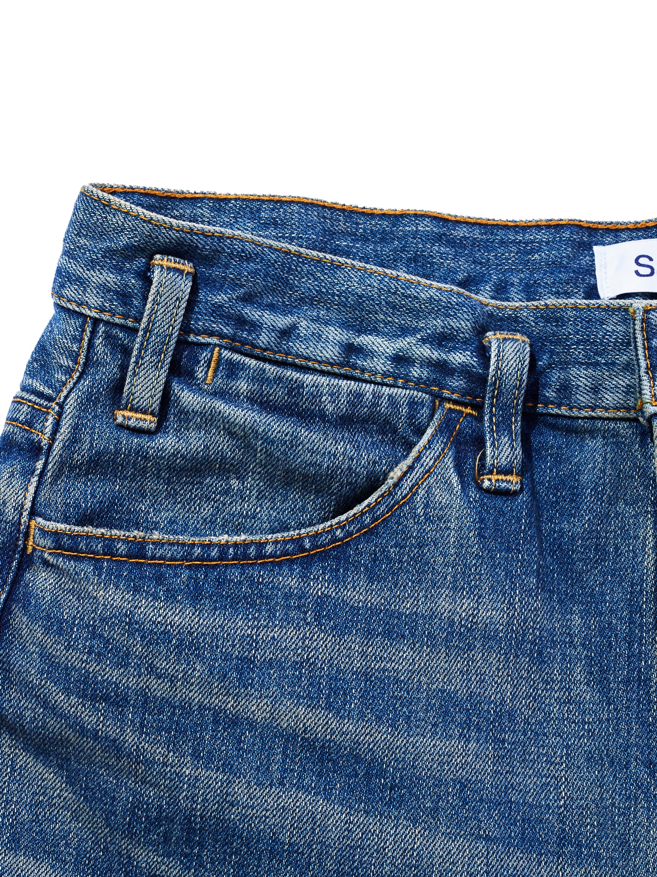 RESEARCHED 5P JEANS / 12.5 oz DENIM / AGED – SandWaterr