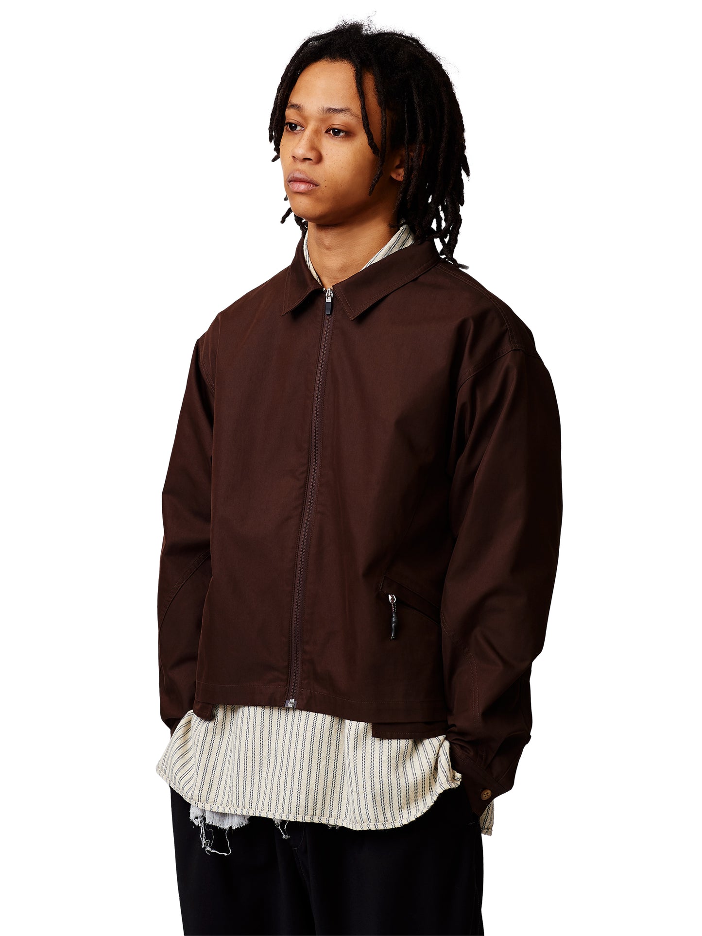 RESEARCHED WORK BLOUSON / T/C TWILL