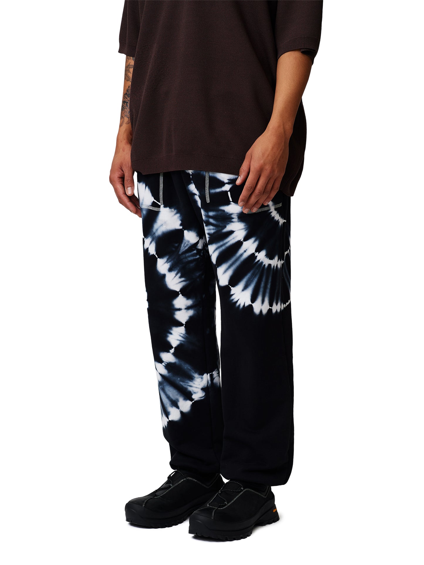【ARCHIVE SALE 40%OFF】ORGANIZED RIB EASY PANTS/ 16oz C.FLEECE w/TIEDYE
