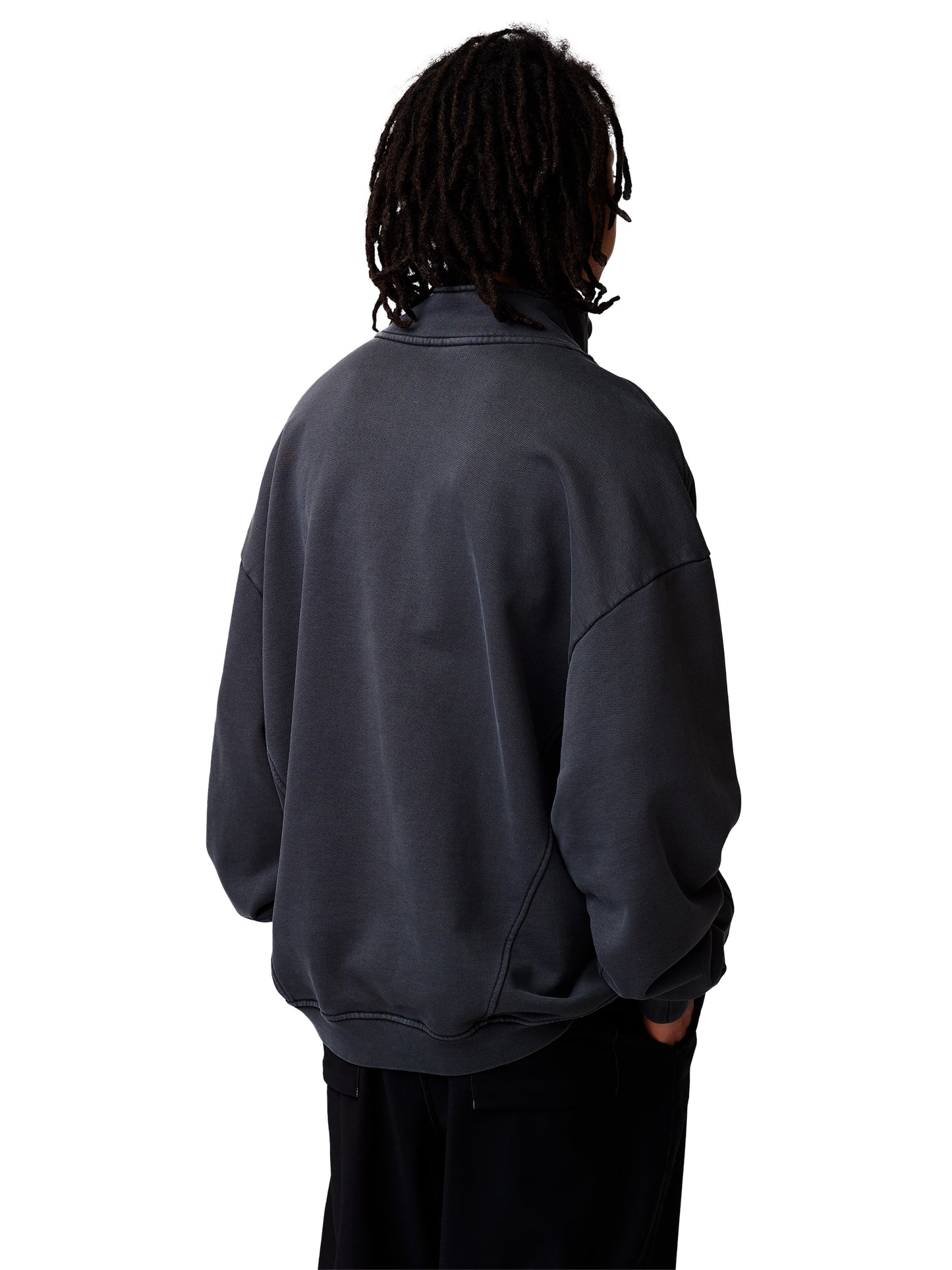 【ARCHIVE SALE 40%OFF】RESEARCHED ZIP UP PULLOVER/ 16oz C.FLEECE