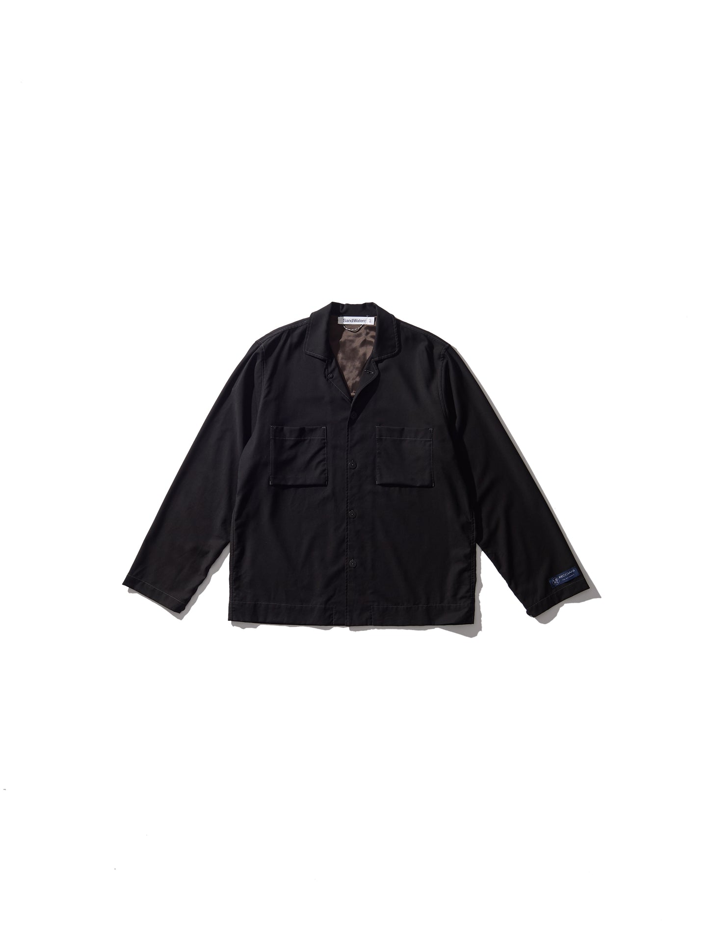 【ARCHIVE SALE 40%OFF】RESEARCHED PAJAMA SHIRT/ REGGIANI W.SATIN