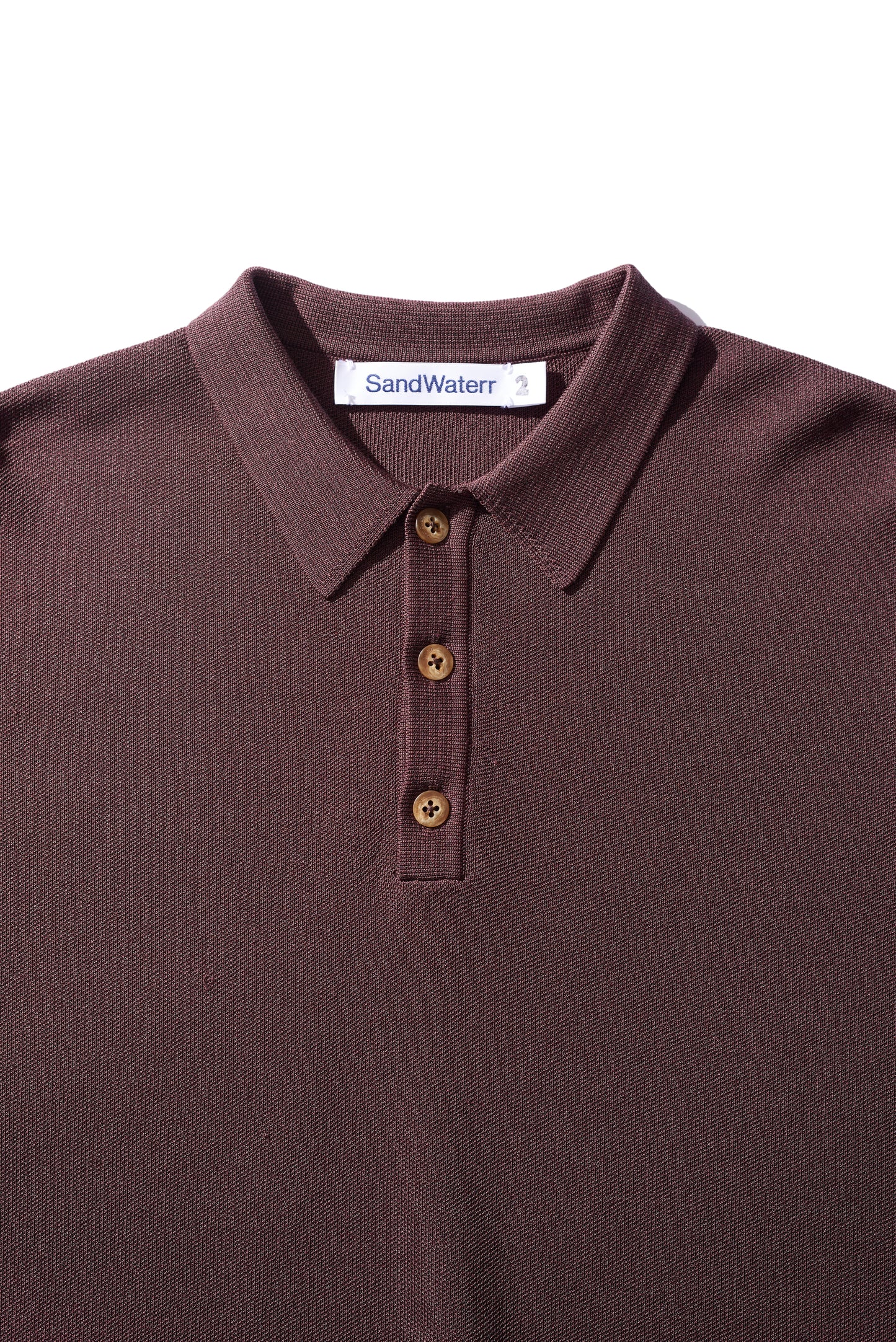 RESEARCHED KNIT POLO SS / SYNTHETIC FIBERS YARN