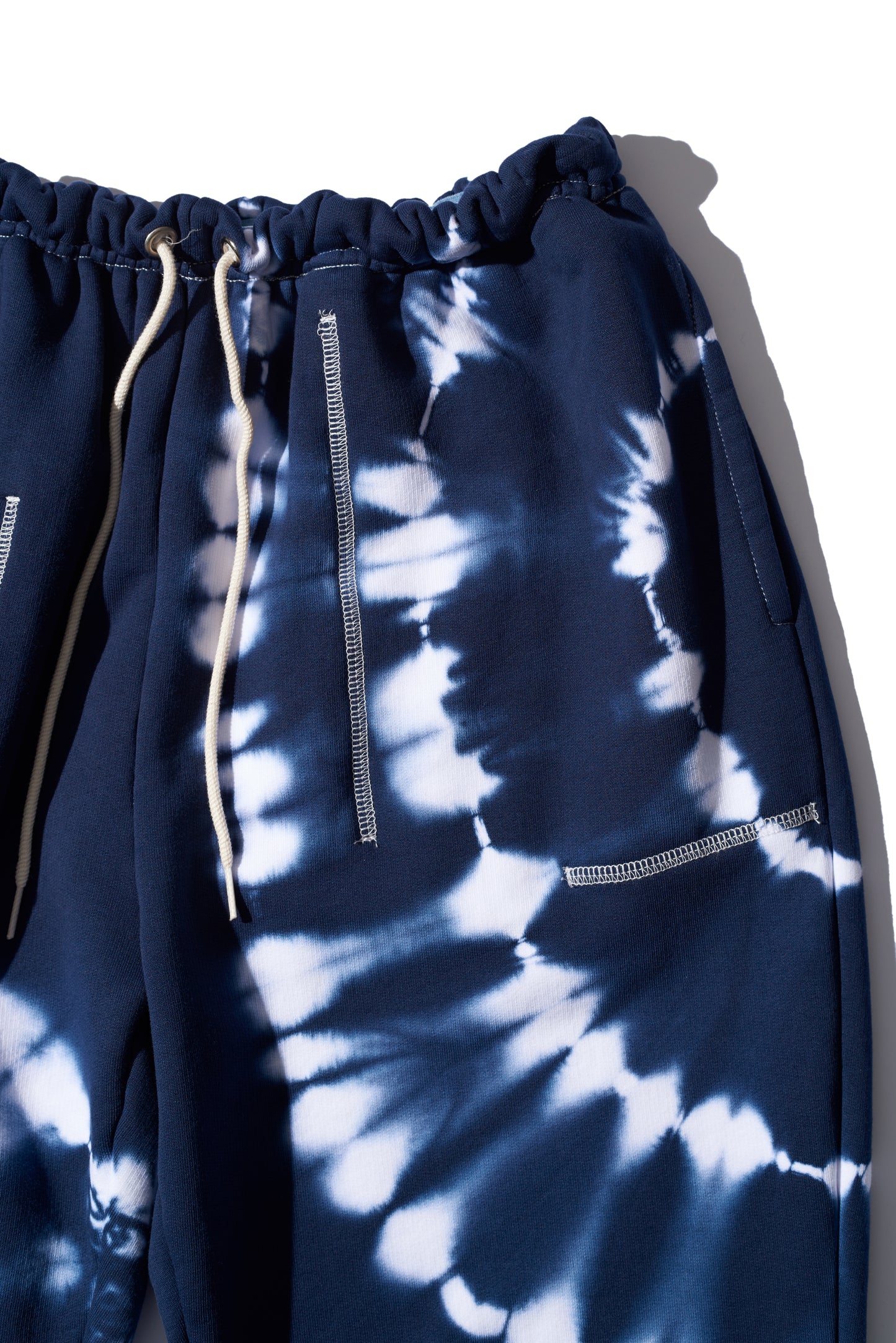 【ARCHIVE SALE 40%OFF】ORGANIZED RIB EASY PANTS/ 16oz C.FLEECE w/TIEDYE