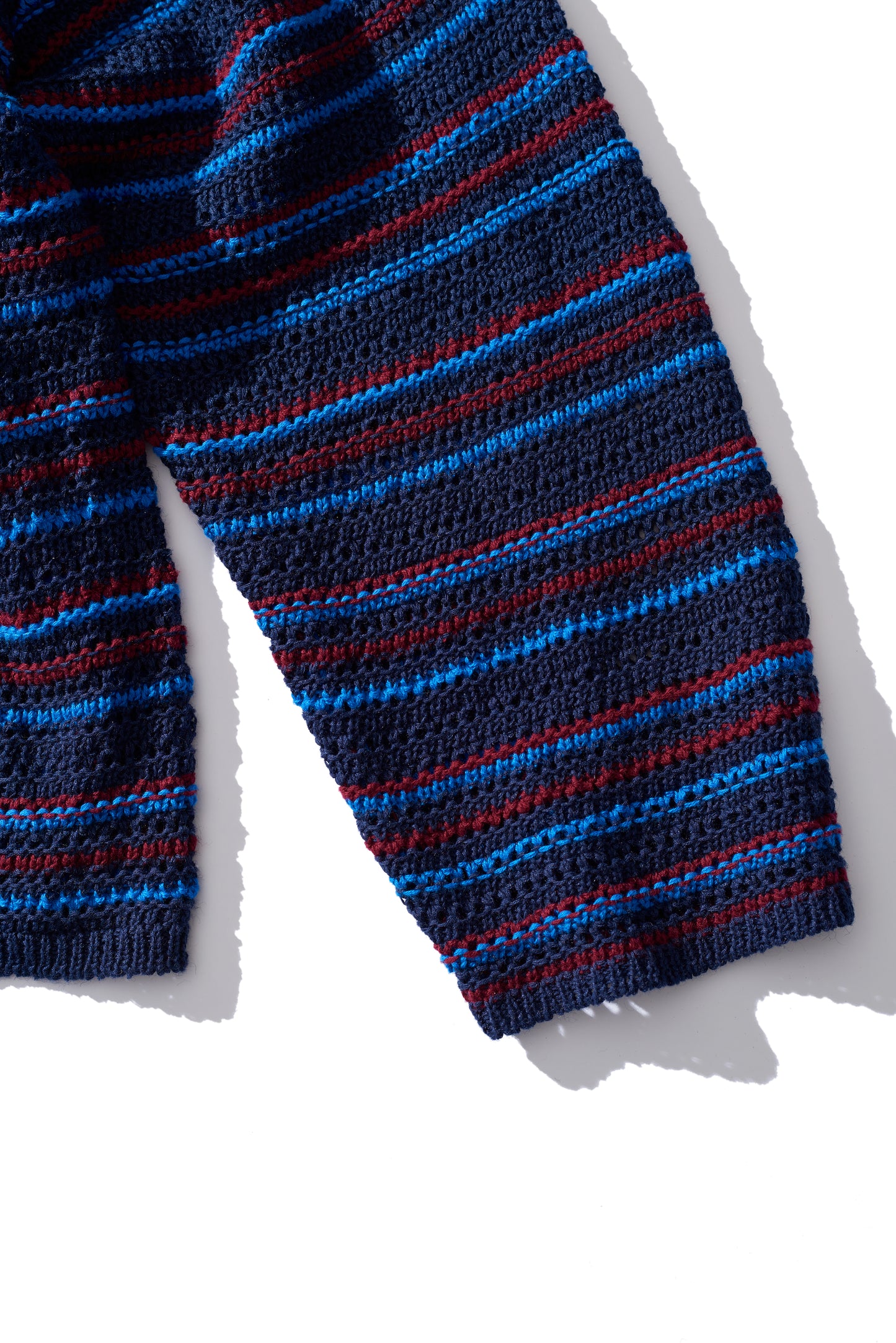 【ARCHIVE SALE 40%OFF】RESEARCHED  BOAT NECK SWEATER/  C,L MIX YARN BORDER