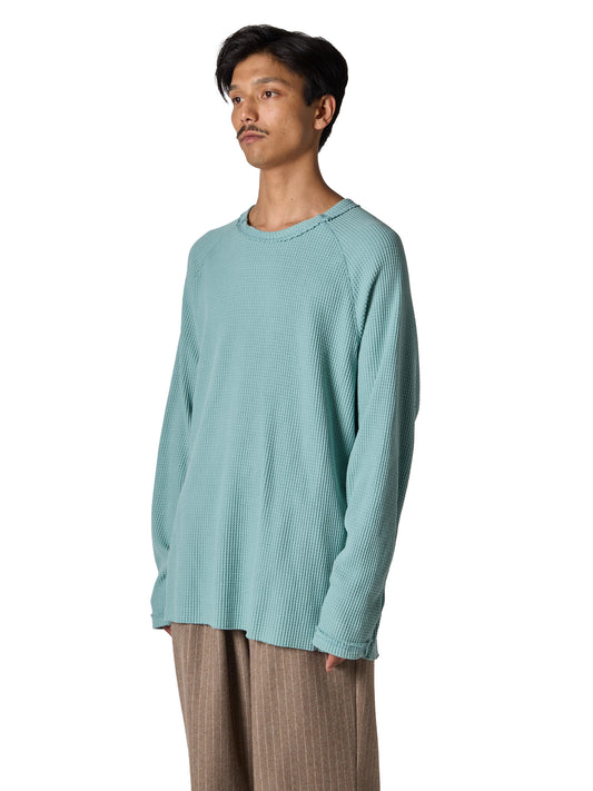 ORGANIZED PULLOVER TOP / COTTON THERMAL