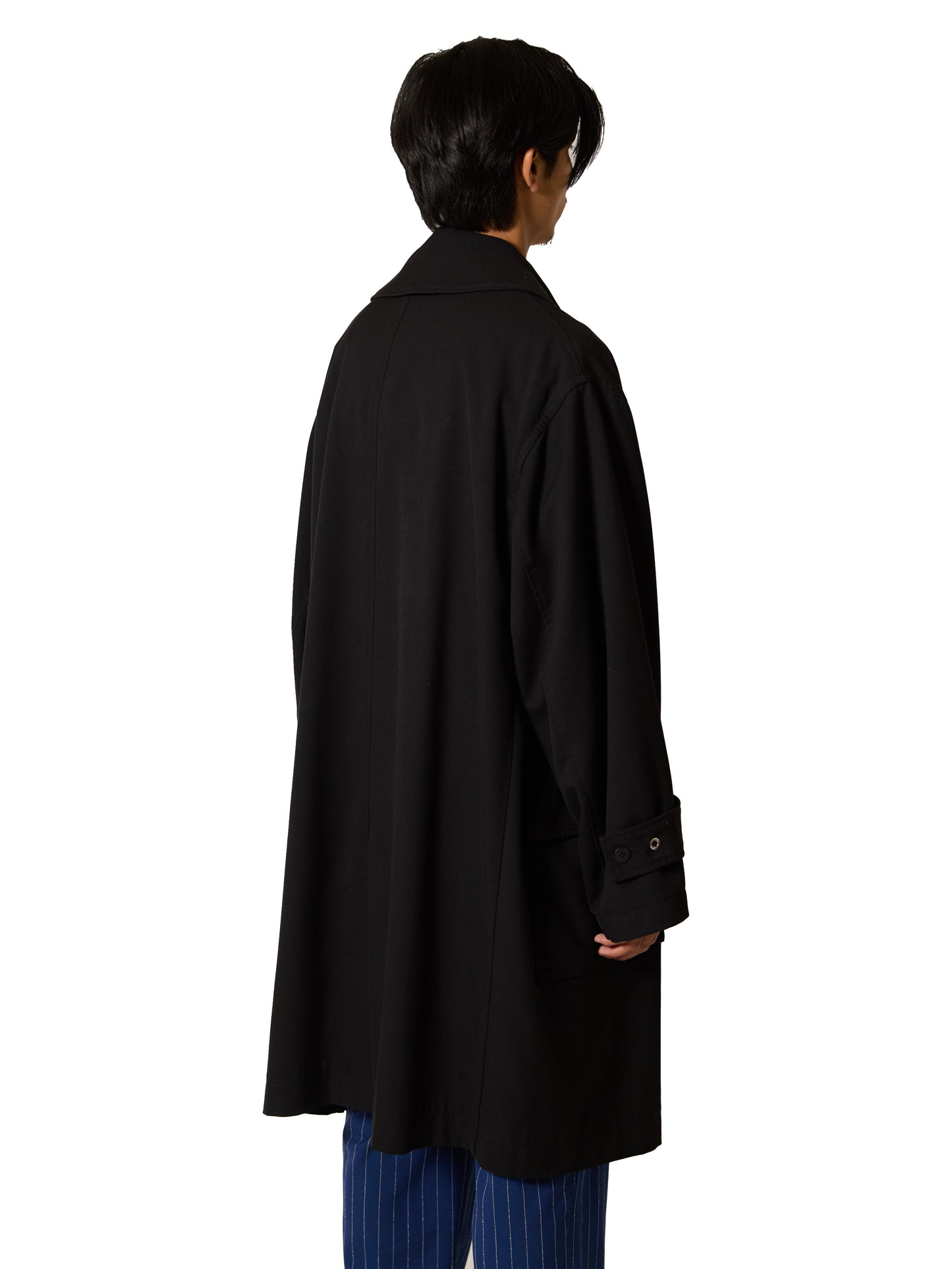 RESEARCHED COAT / POLY MIX GABARDINE