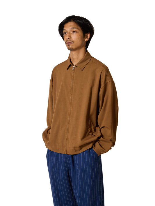 CRAFTED BLOUSON / RAYON MIX GABARDINE
