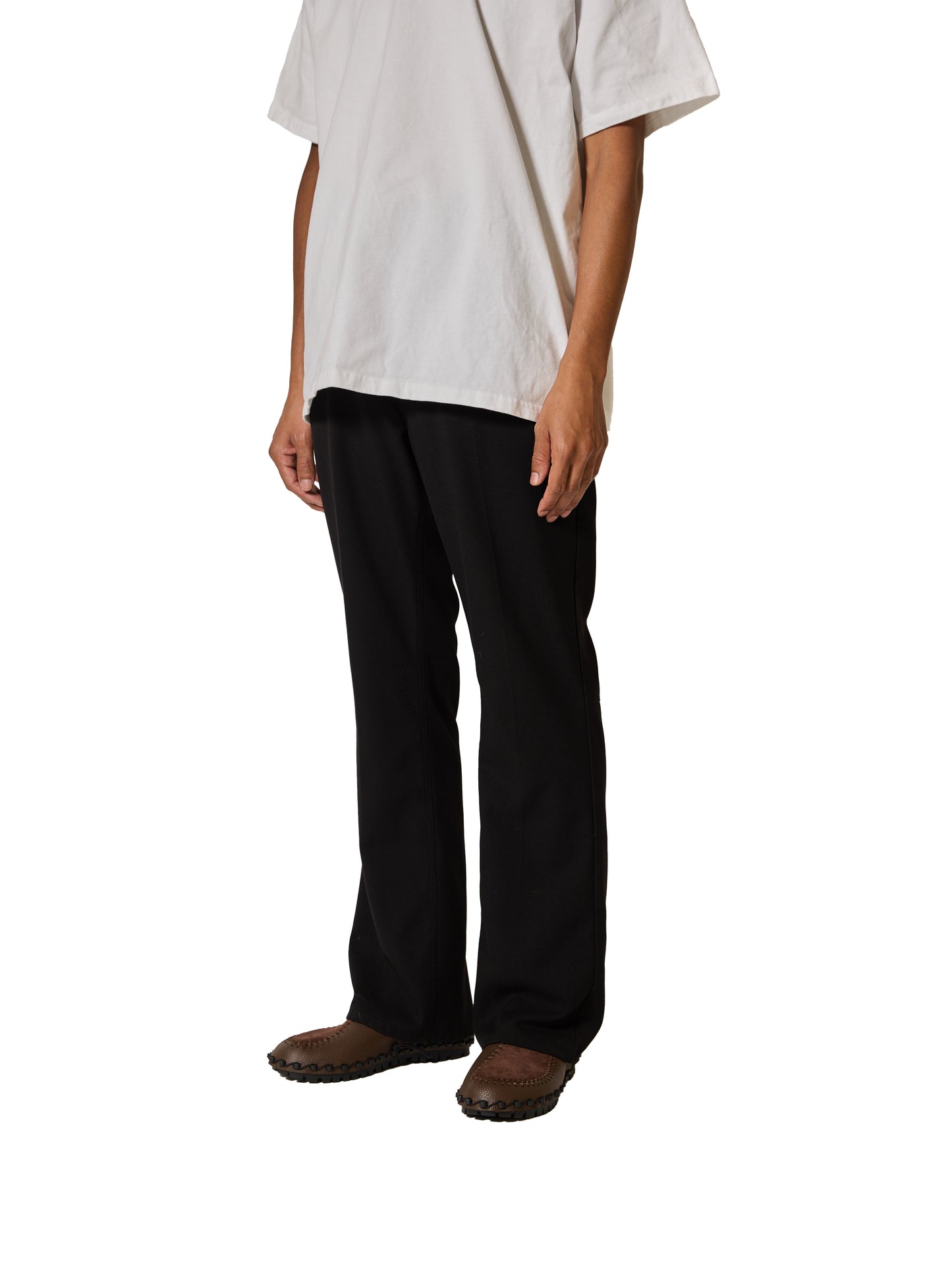 RESEARCHED 5P PANTS / RAYON MIX GABARDINE