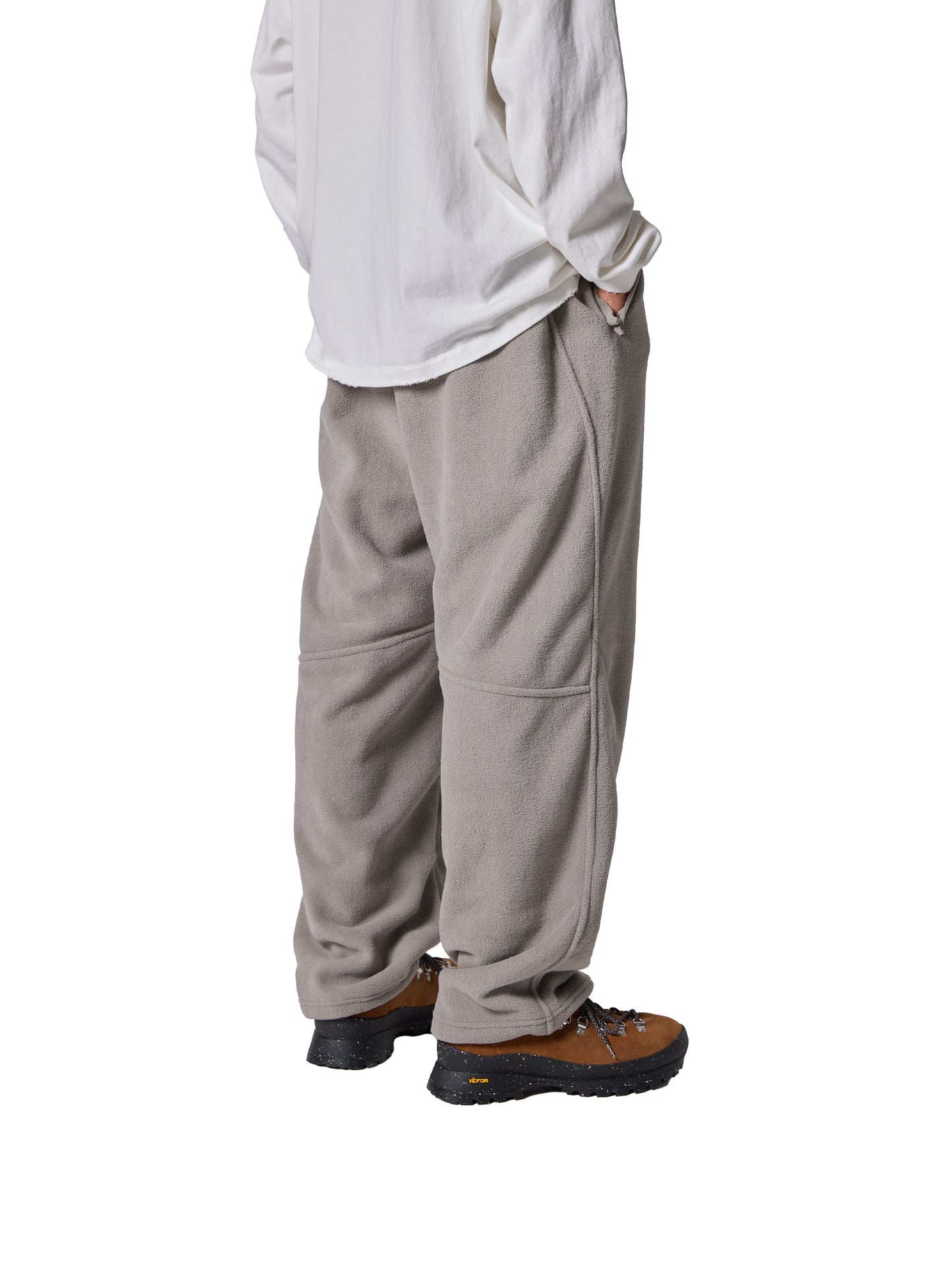 ORGANIZED WIDE EASY PANTS / PE.MICRO FLEECE