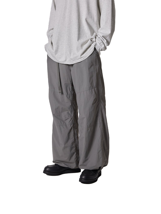 ORGANIZED WIDE EASY PANTS / RIPSTOP NYLON