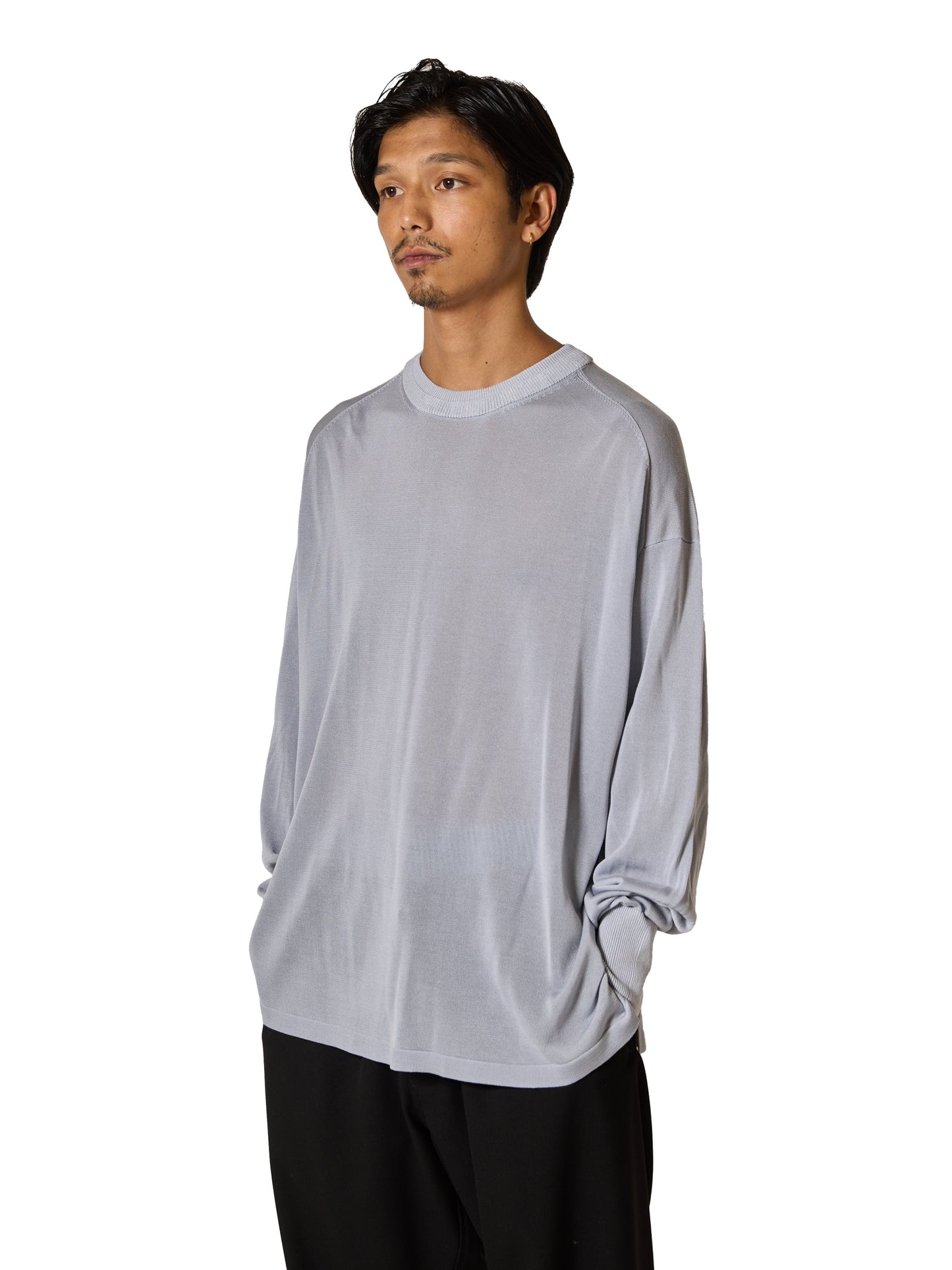 RESEARCHED SWEATER / RAYON MIX YARN