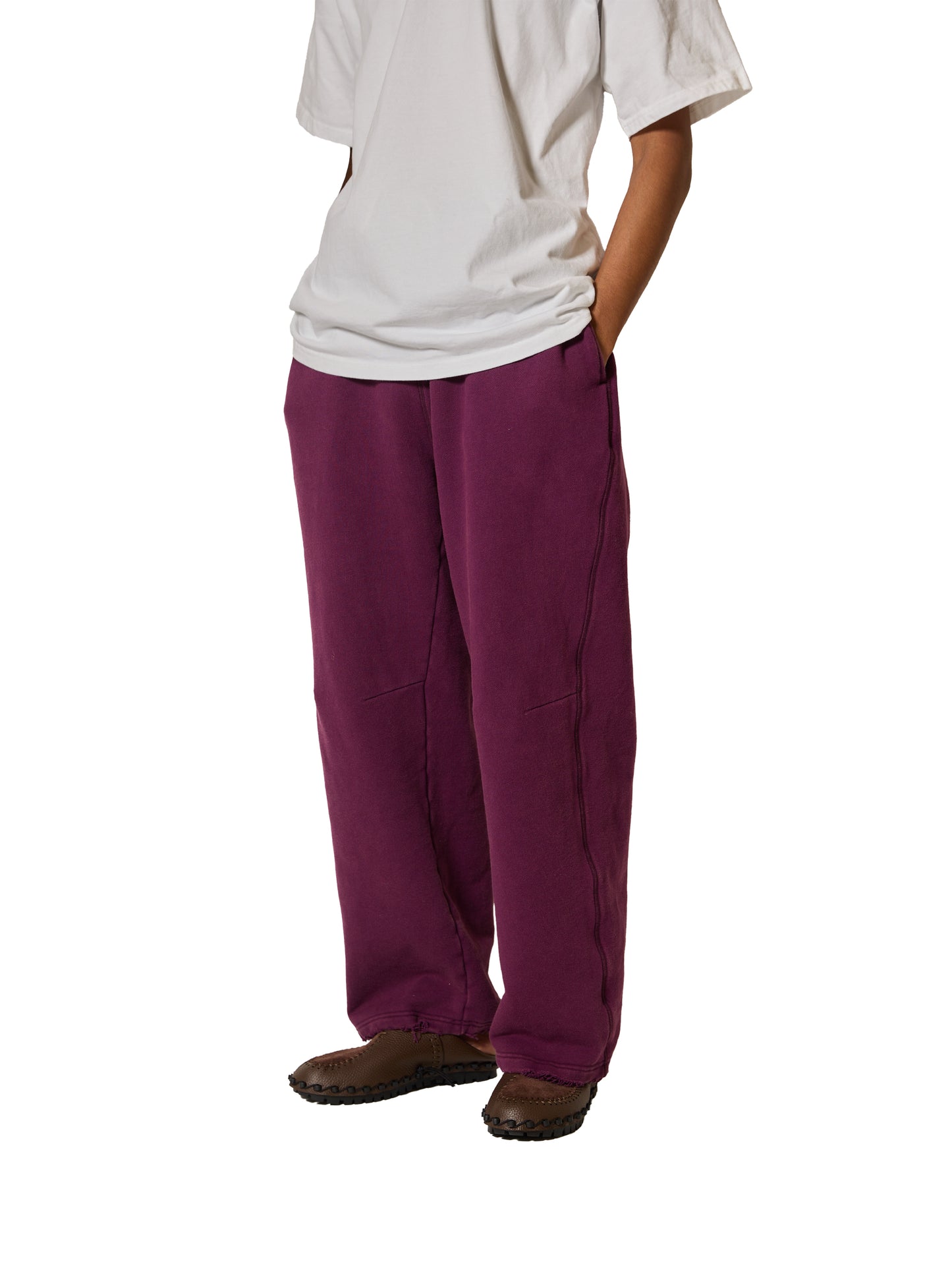 RESEARCHED EASY PANTS / COTTON SWEAT