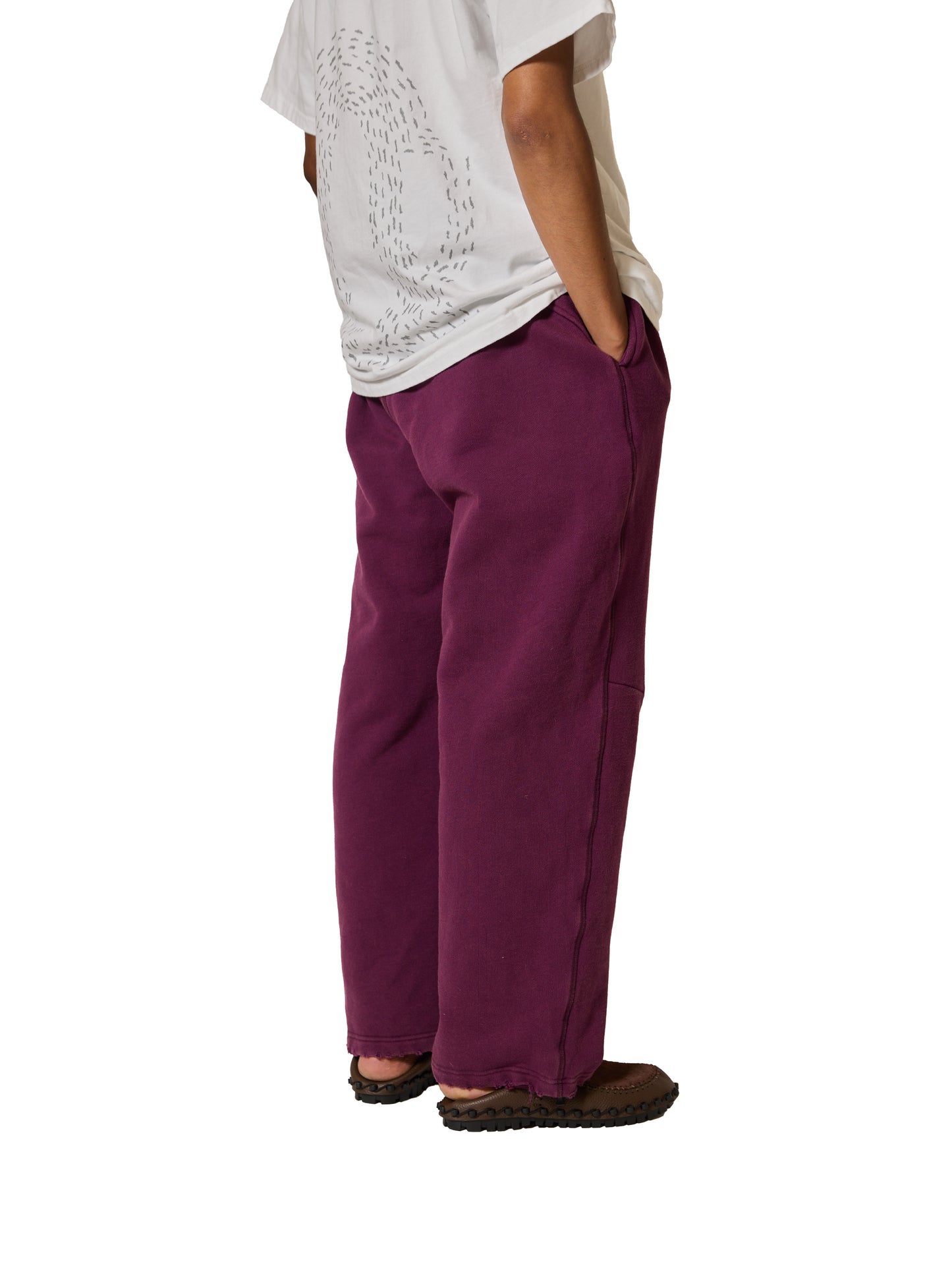 RESEARCHED EASY PANTS / COTTON SWEAT