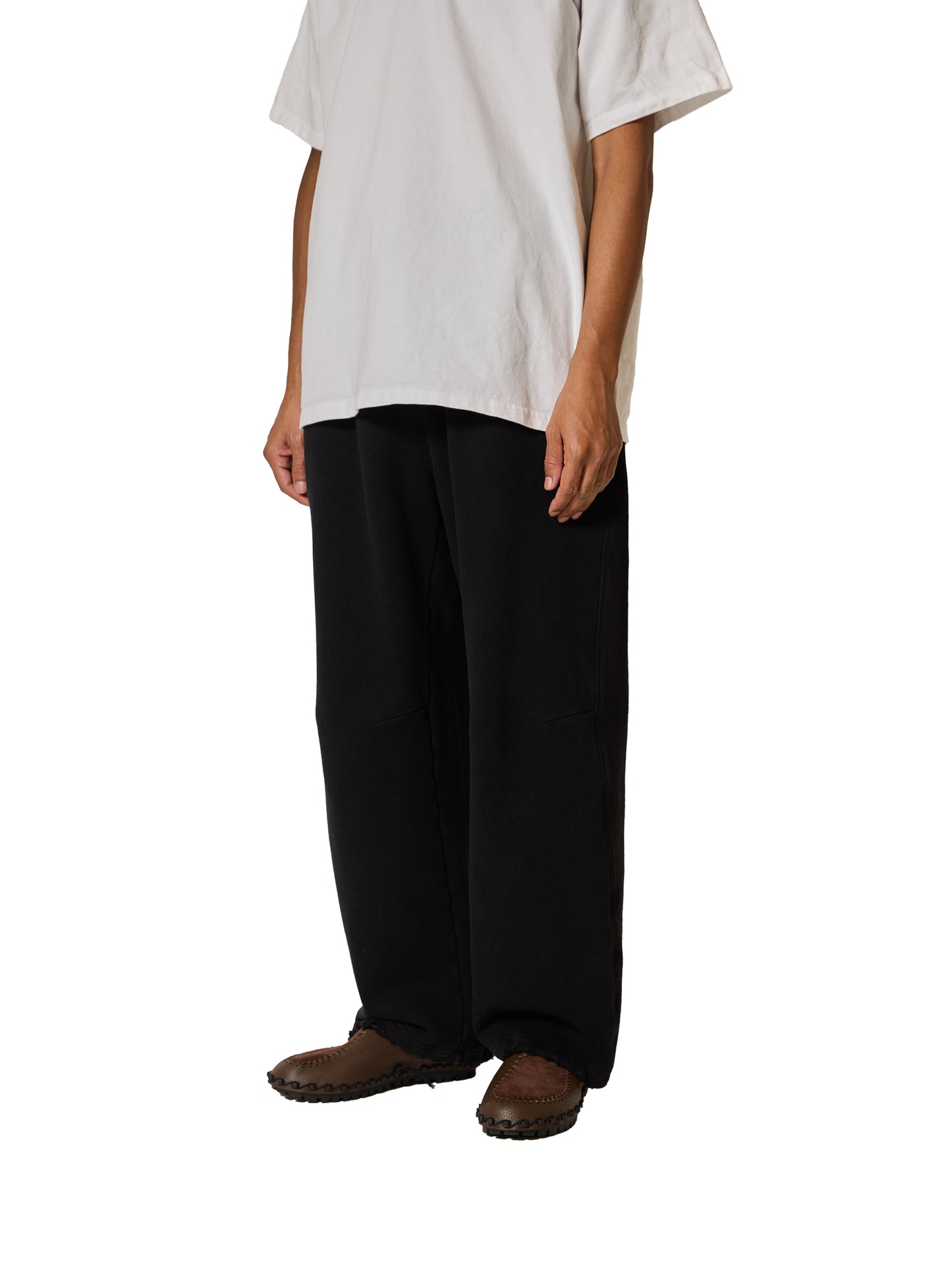 RESEARCHED EASY PANTS / COTTON SWEAT