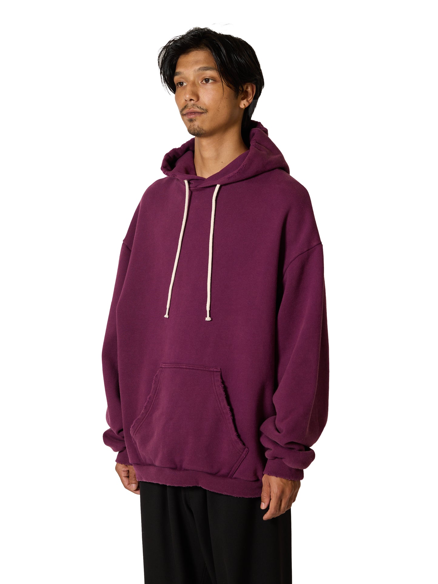 RESEARCHED HOODED PULLOVER / COTTON SWEAT