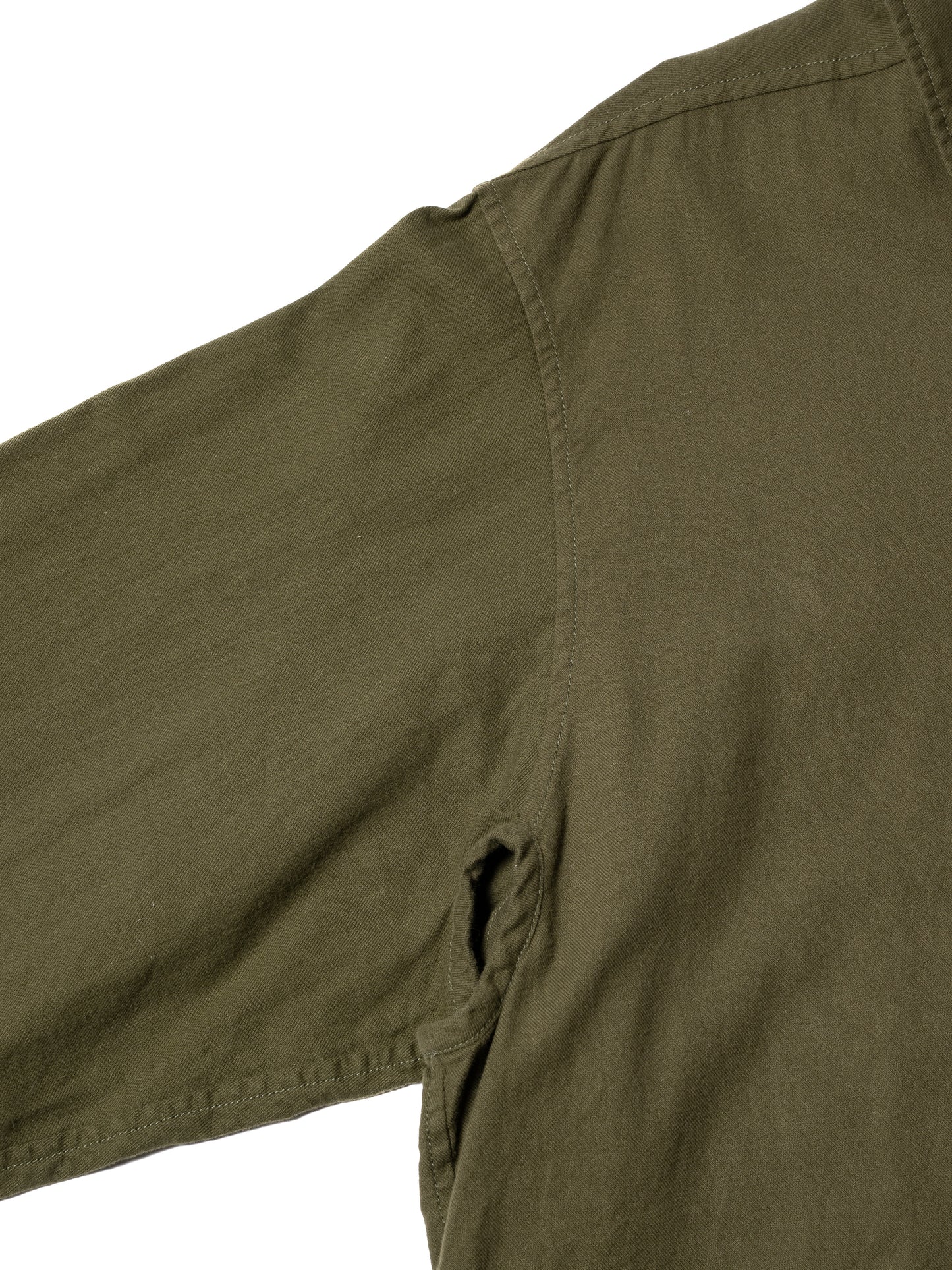CRAFTED LONG PULLOVER / COTTON PEACH SKIN TWILL