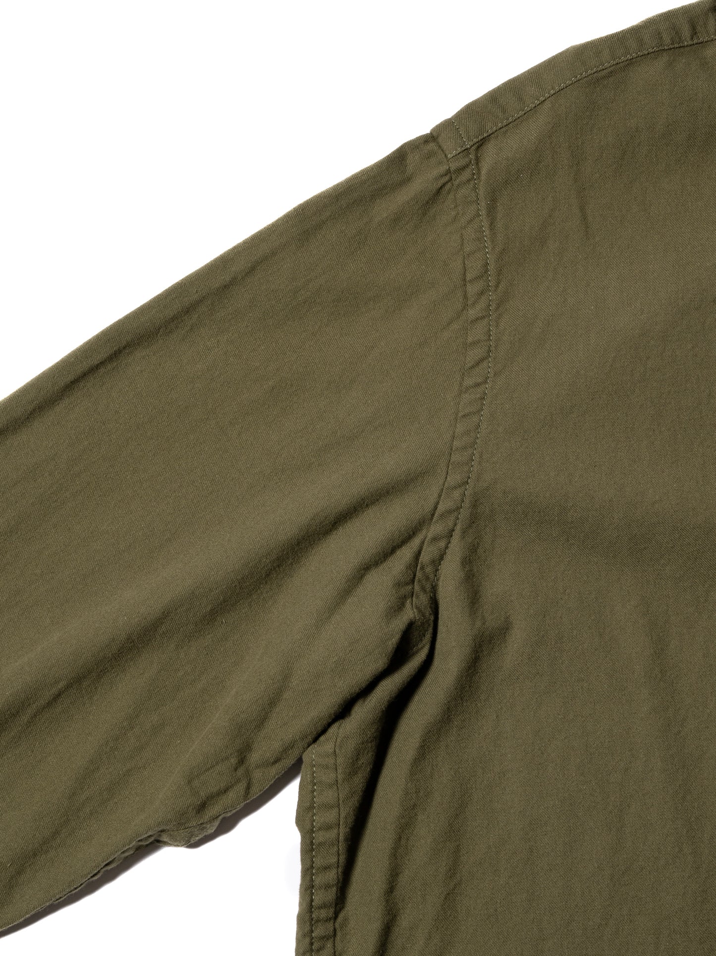 ORGANIZED B.D.SHIRT / COTTON PEACH SKIN TWILL