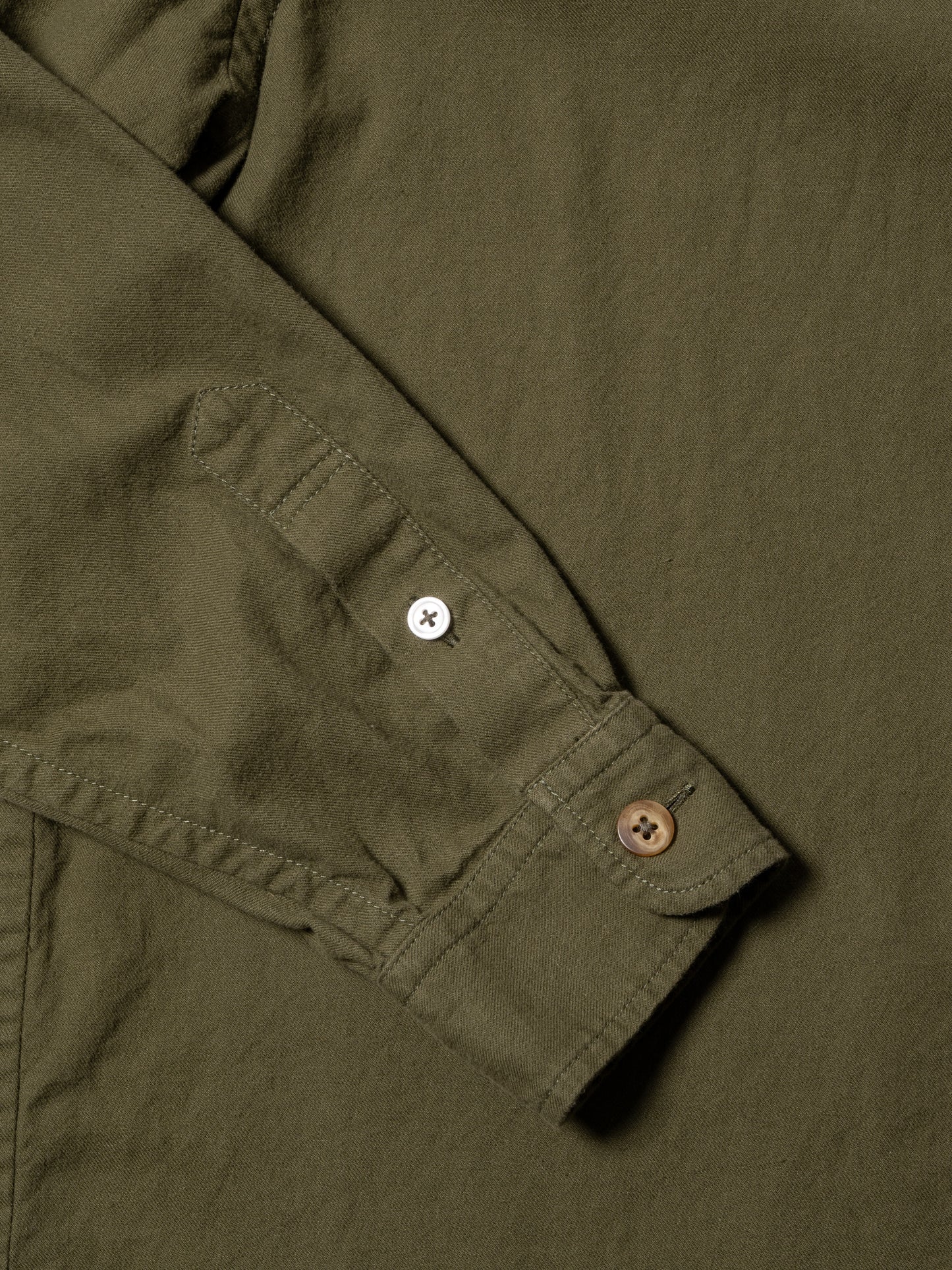 ORGANIZED B.D.SHIRT / COTTON PEACH SKIN TWILL