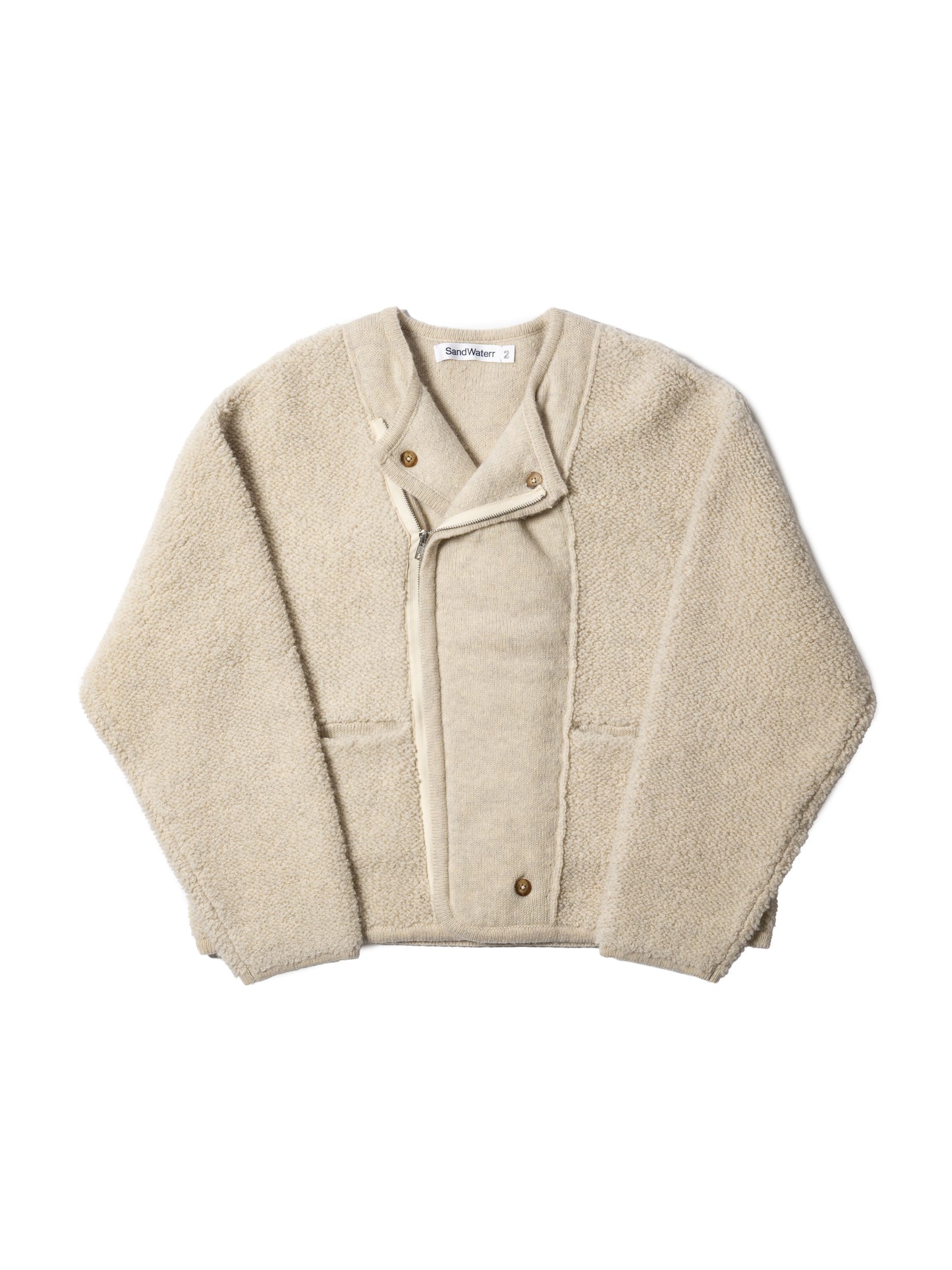 ORGANIZED CARDIGAN / WOOLEN YARN