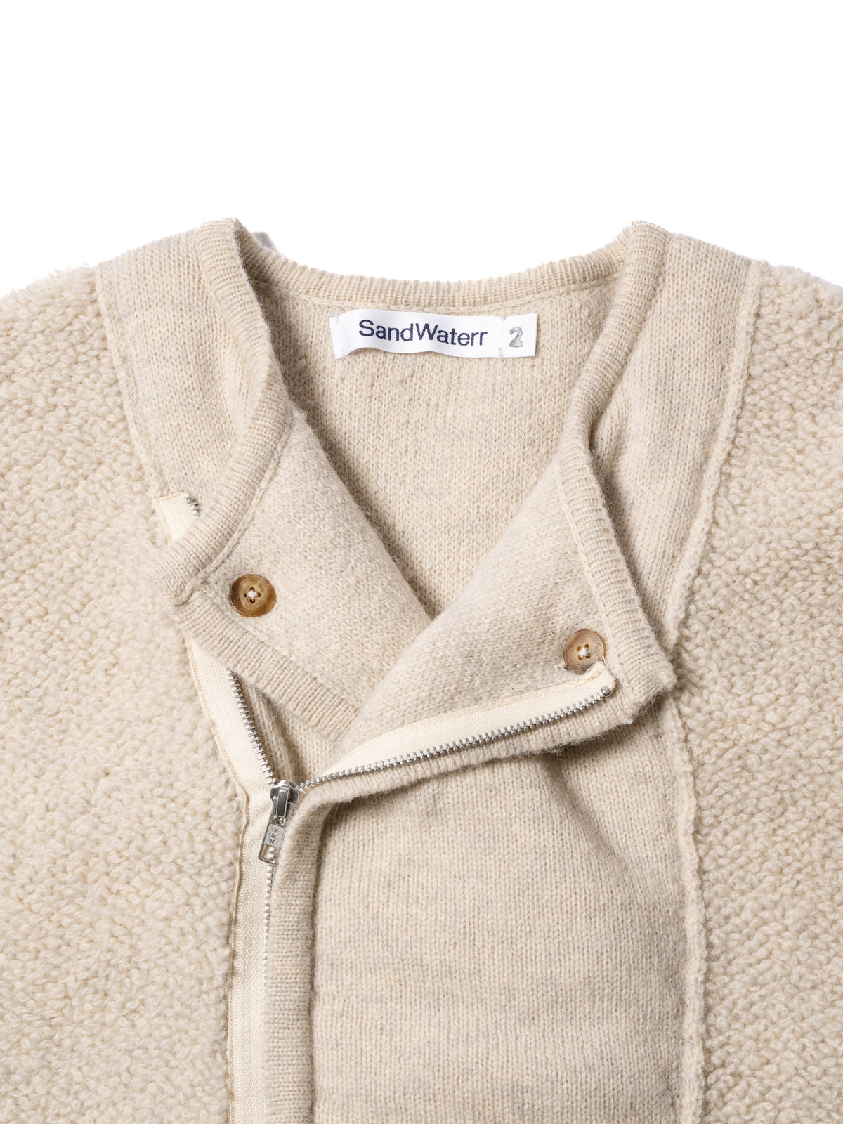 ORGANIZED CARDIGAN / WOOLEN YARN