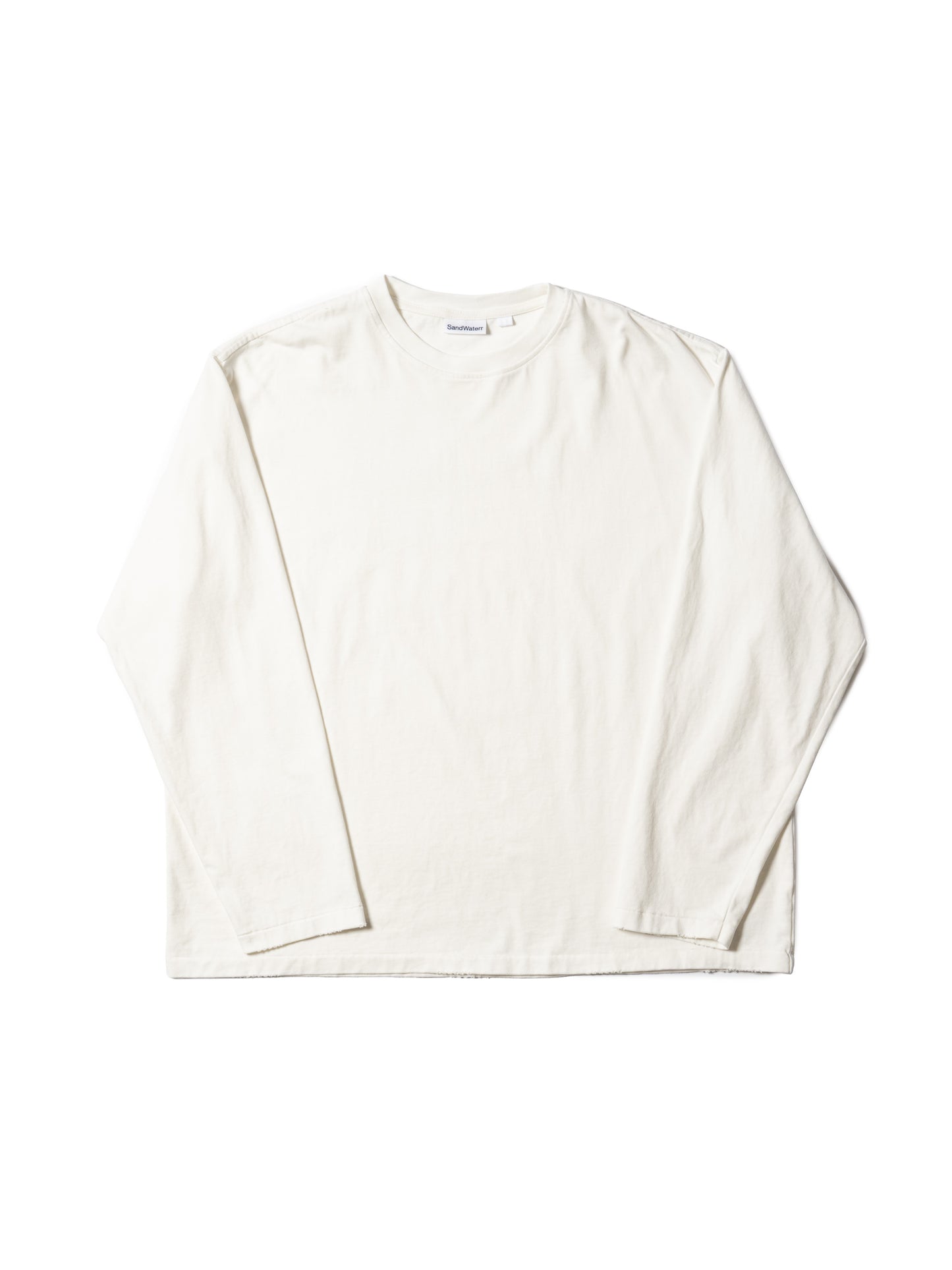 ORGANIZED BAGGY TEE LS / COTTON JERSEY