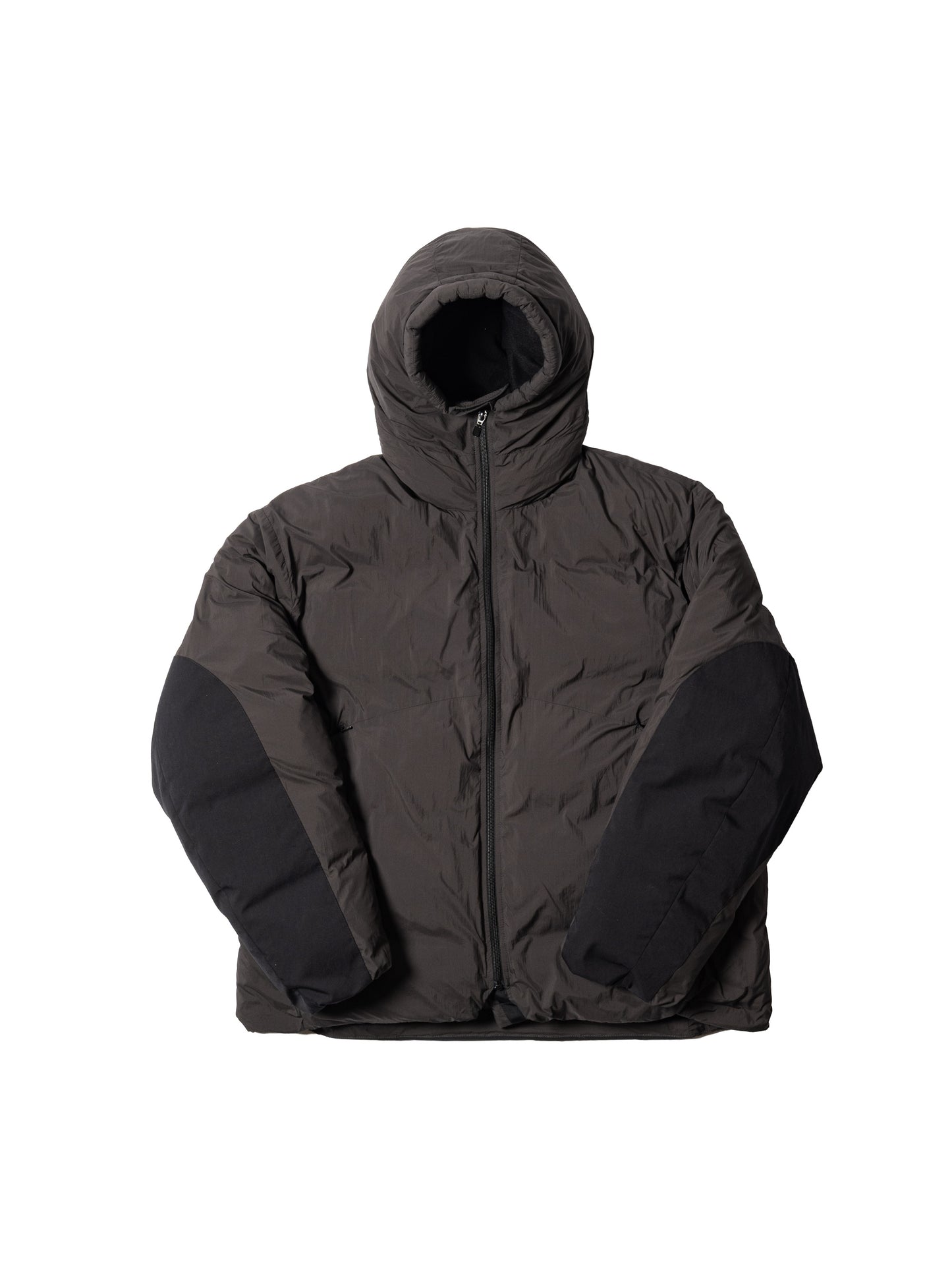 ORGANIZED HOODED PADDED BLOUSON / NYLON TAFFETA