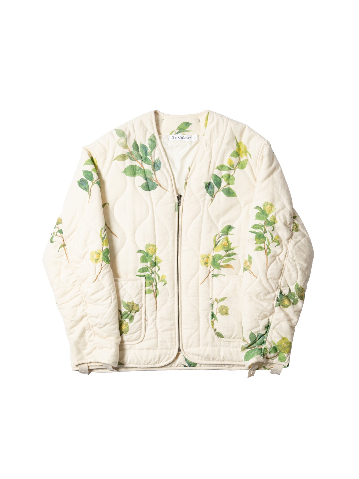 ORGANIZED QUILTED BLOUSON / COTTON PEACH SKIN TWILL × DEAN AIZAWA