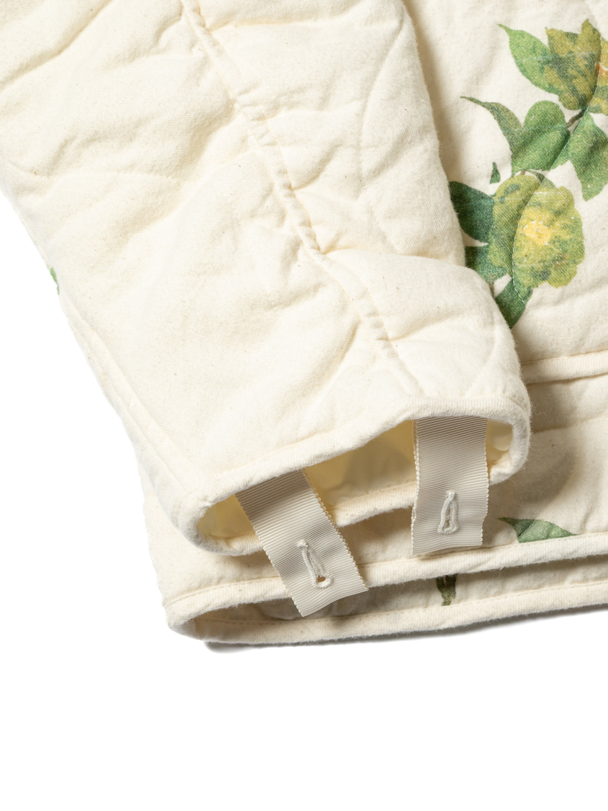 ORGANIZED QUILTED BLOUSON / COTTON PEACH SKIN TWILL × DEAN AIZAWA
