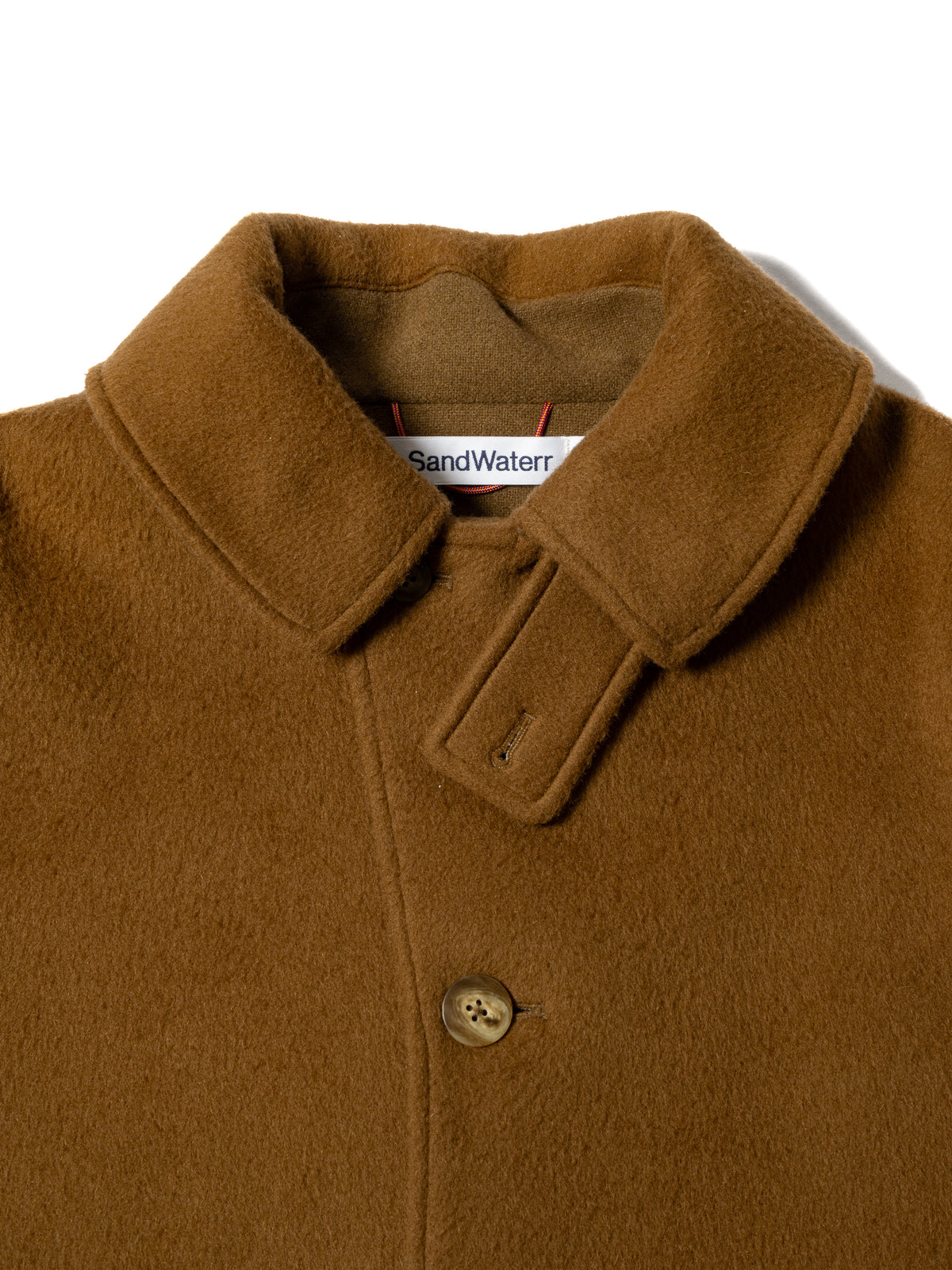 RESEARCHED CITY COAT / WOOL MIX MELTON
