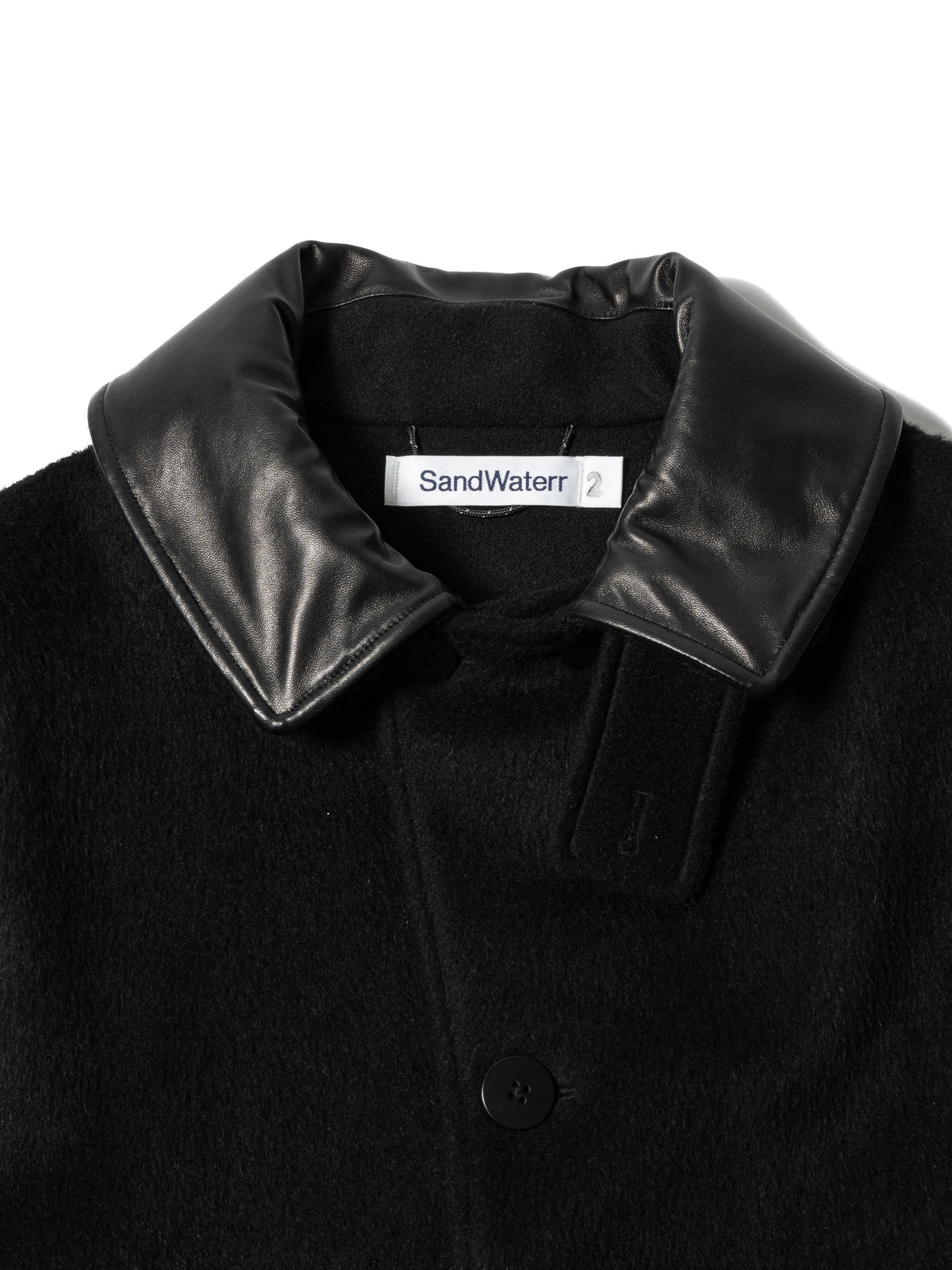 RESEARCHED CITY COAT / WOOL MIX MELTON