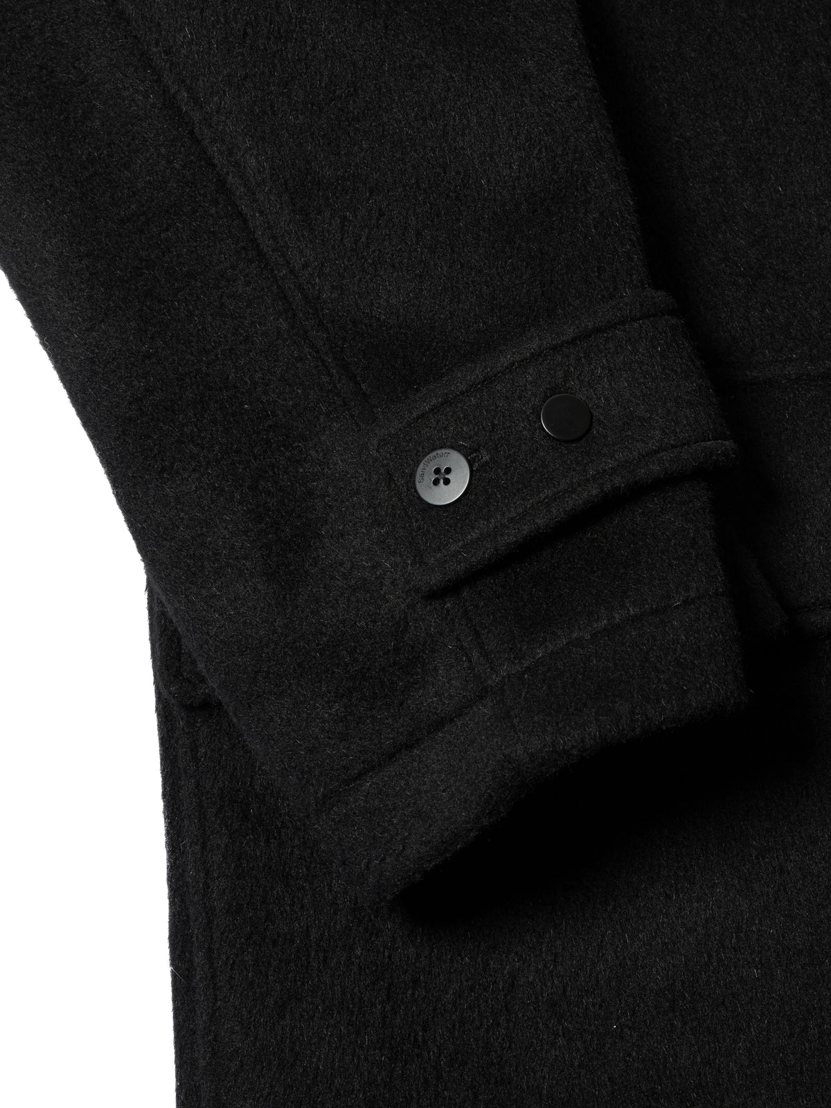 RESEARCHED CITY COAT / WOOL MIX MELTON