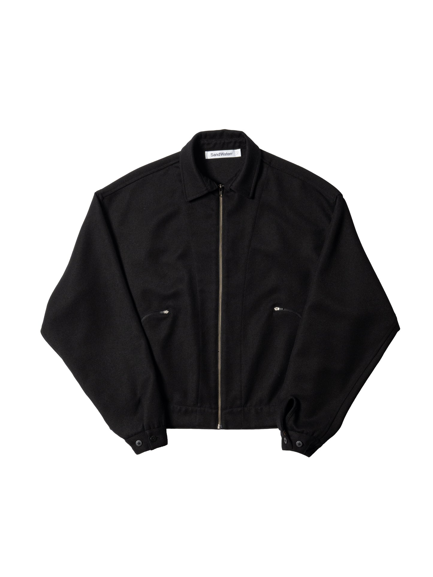 CRAFTED BLOUSON / WOOL MIX TWILL