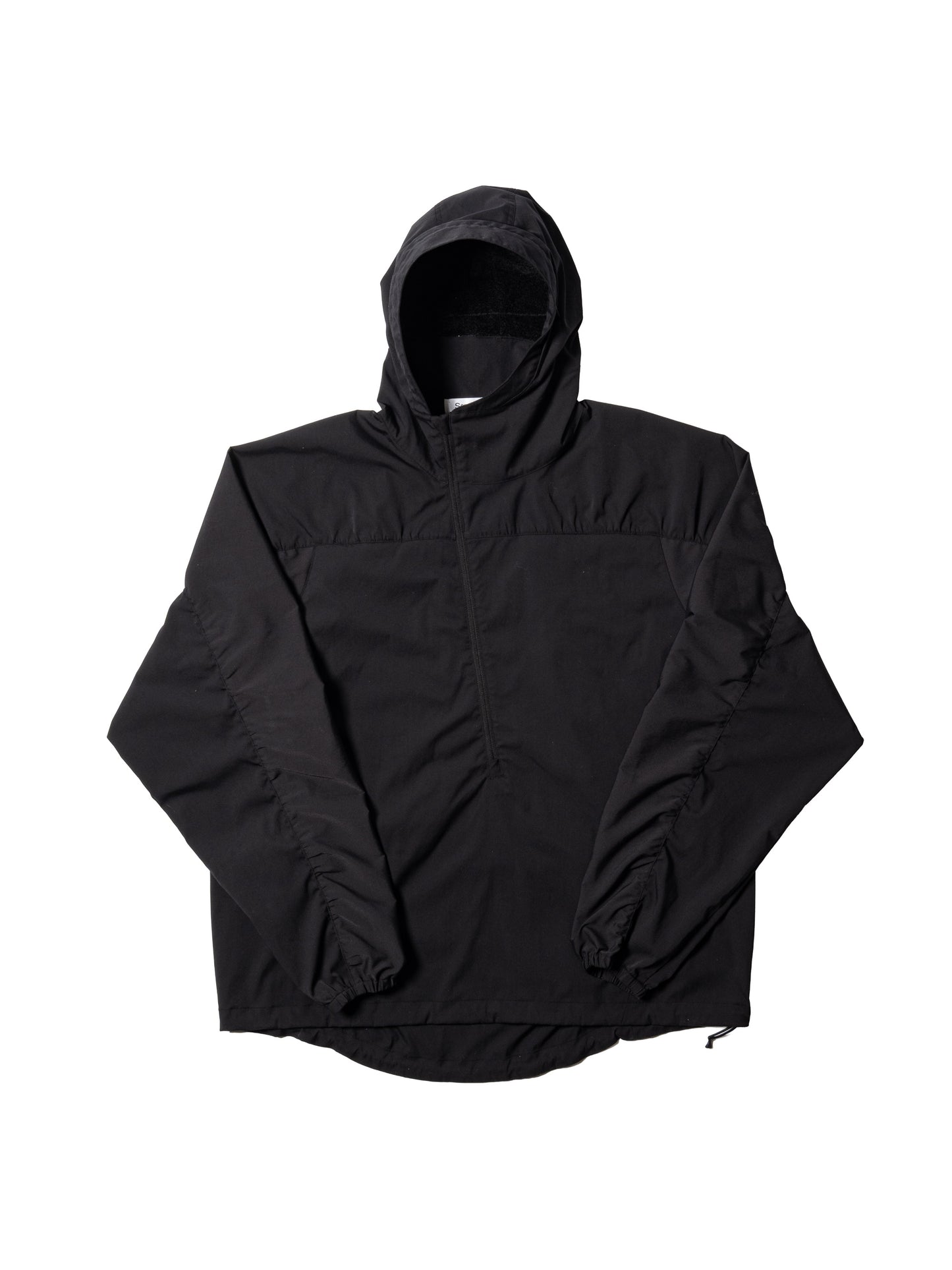 ORGANIZED HOODED PULLOVER / SOLOTEX®️ POLY TWILL STRETCH
