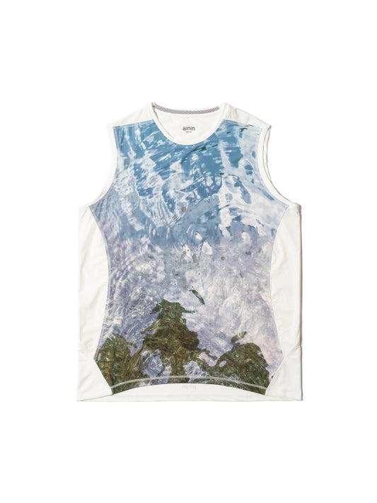 【ainin】TRAINING  N/S TEE "SPRING WATER"
