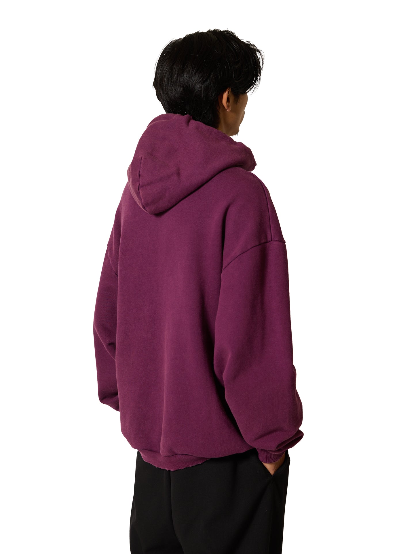 RESEARCHED HOODED PULLOVER / COTTON SWEAT