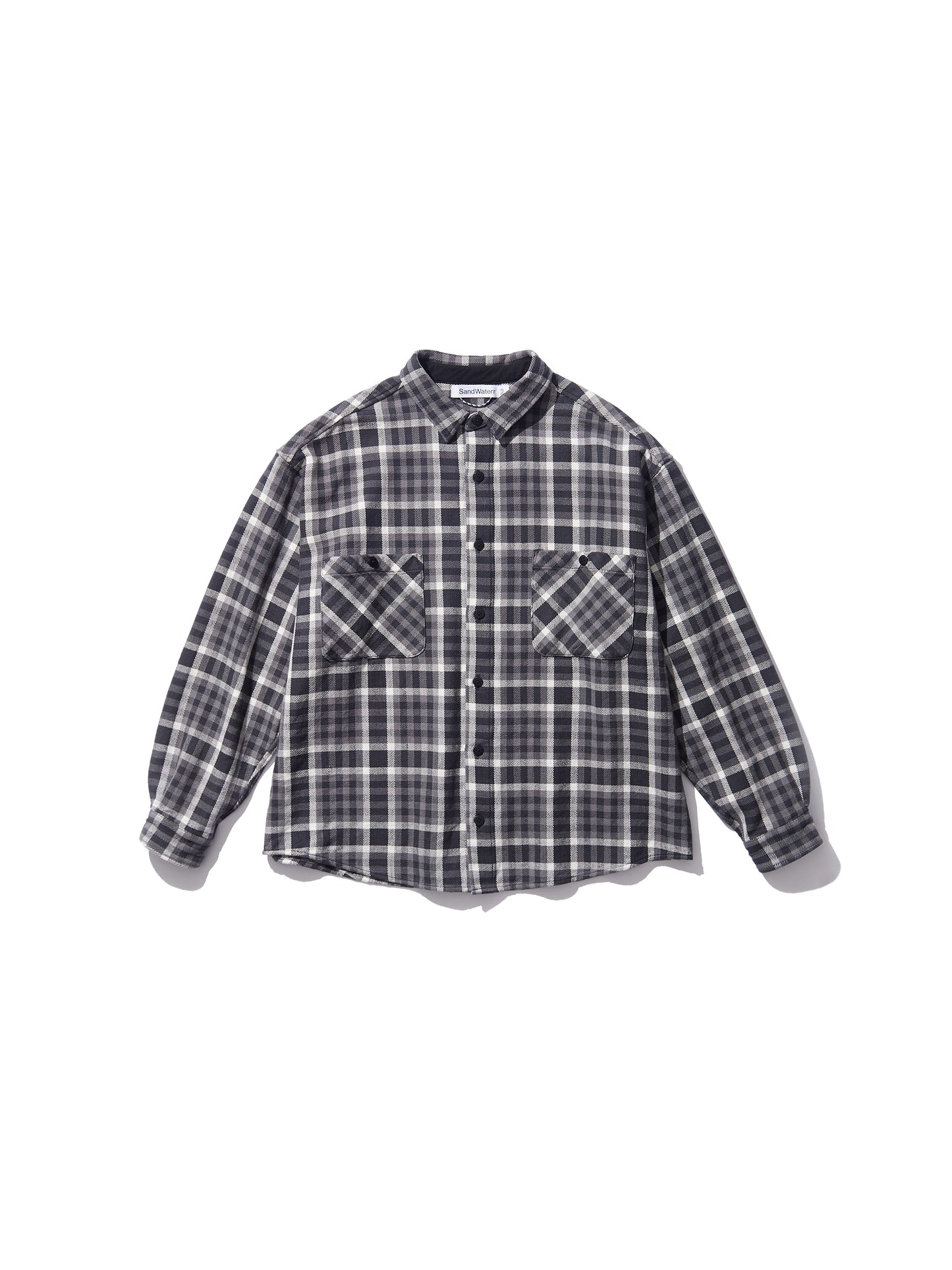 RESEARCHED BAGGY SHIRT / INDIA COTTON FLANNEL