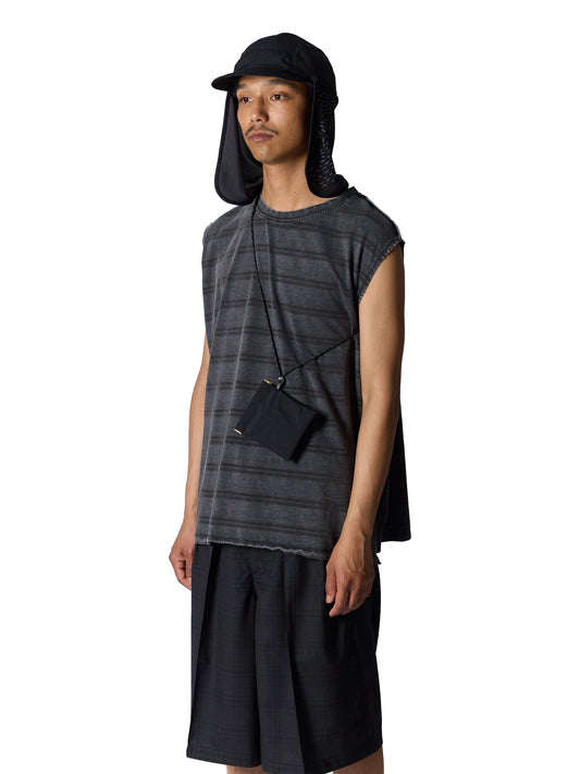 W PURSE NECKLACE / 3L NYLON TWILL × ZEPTEPI