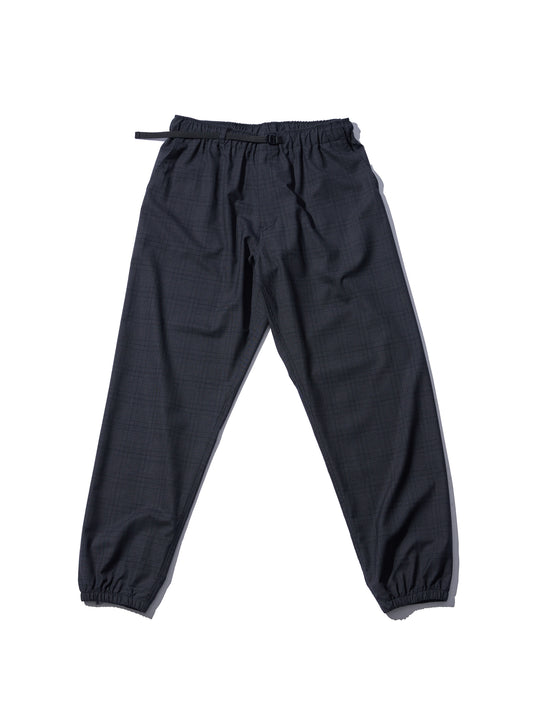 RESEARCHED EASY PANTS / SUMMER WOOL SATIN