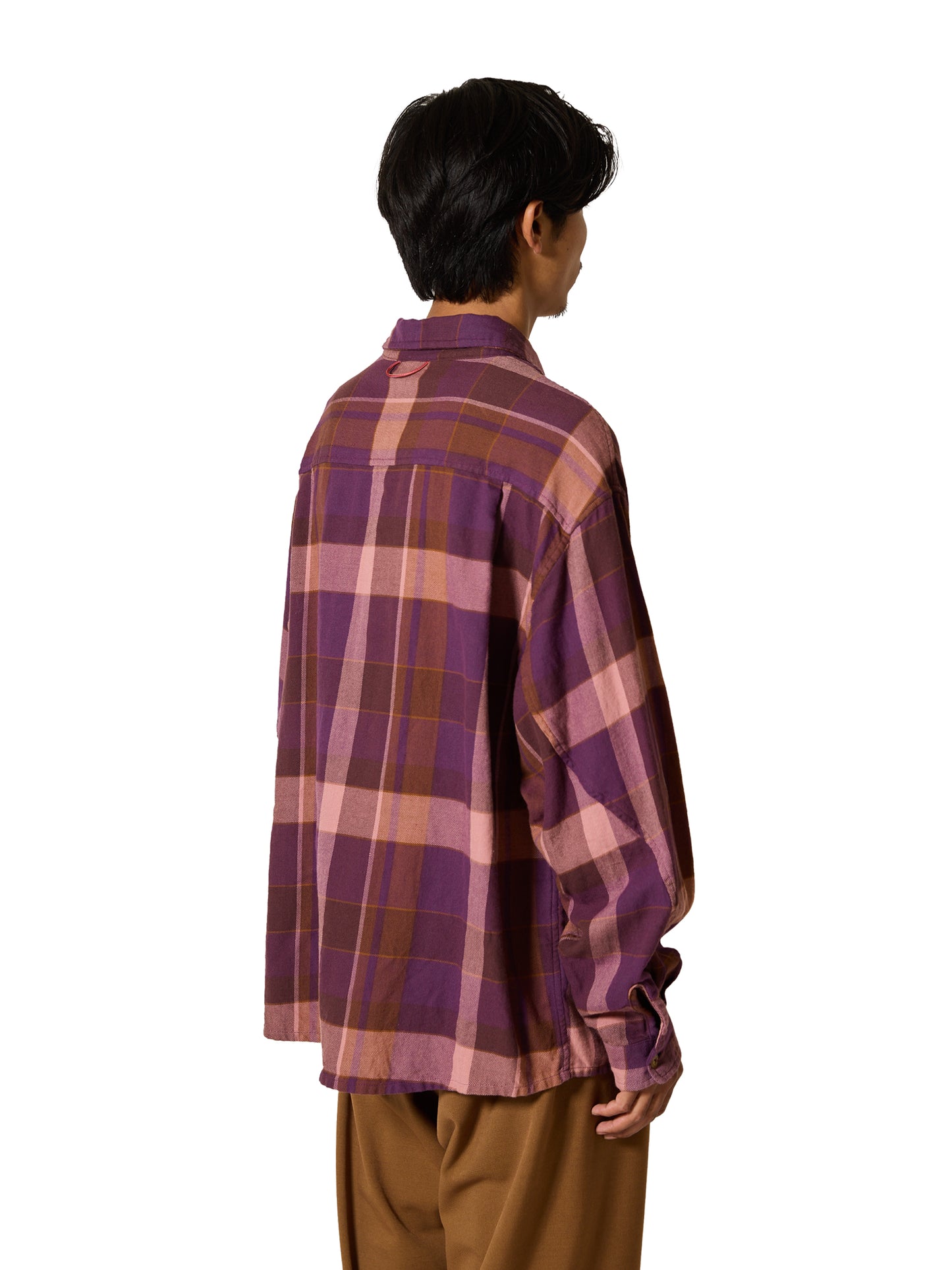CRAFTED WORK  SHIRTS / INIDIA COTTON FLANNEL MADRAS