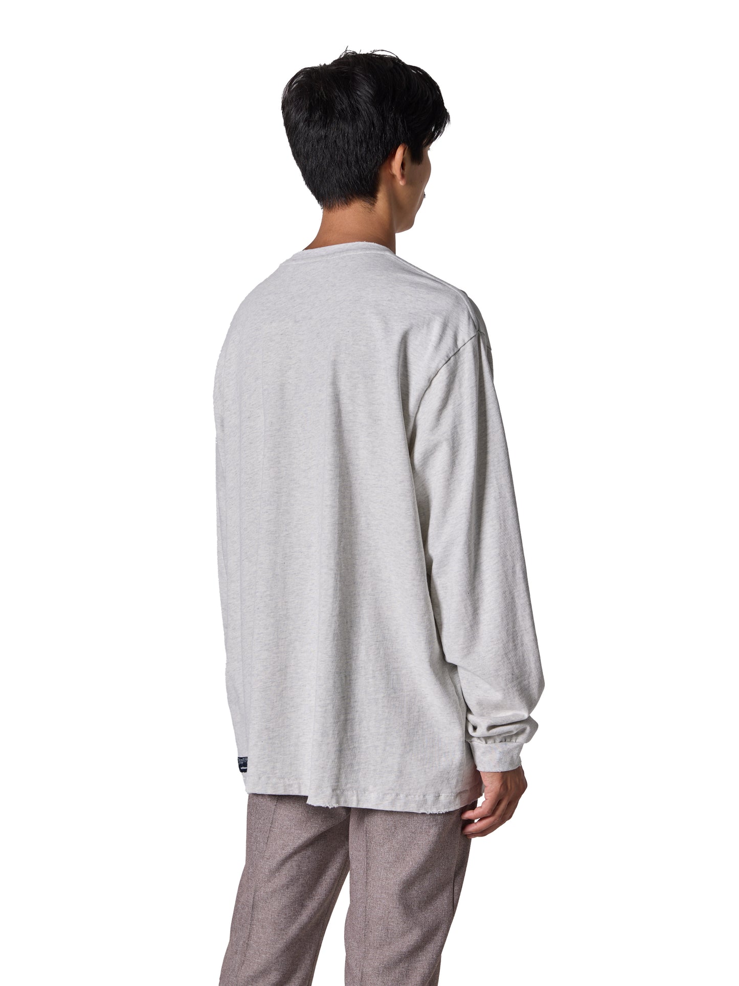 ORGANIZED TEE LS / COTTON JERSEY