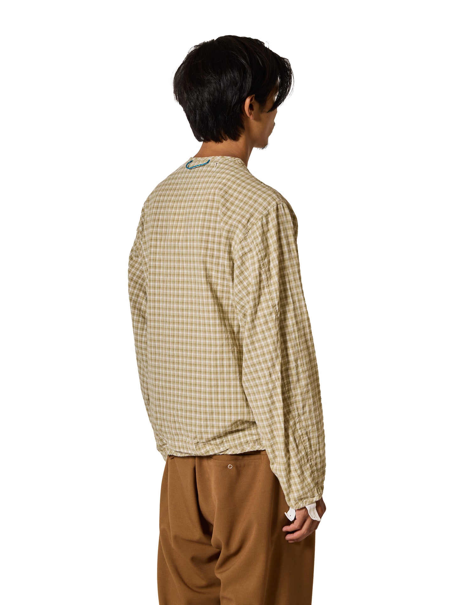 ORGANIZED LINING SHIRT / COTTON BROAD CHECK