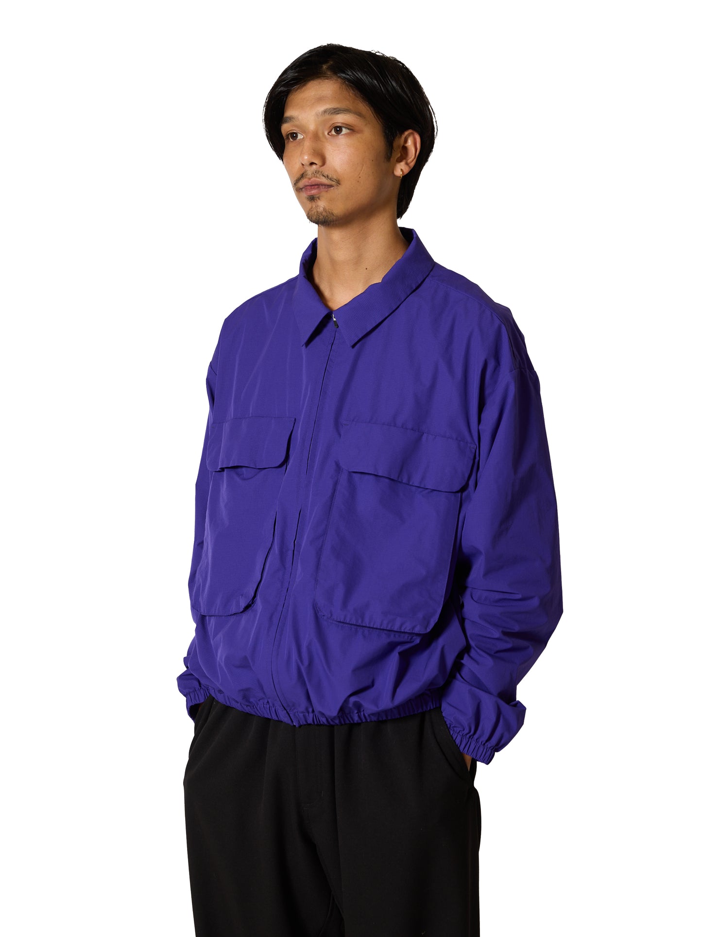 ORGANIZED BLOUSON / POLYESTER MINI RIPSTOP