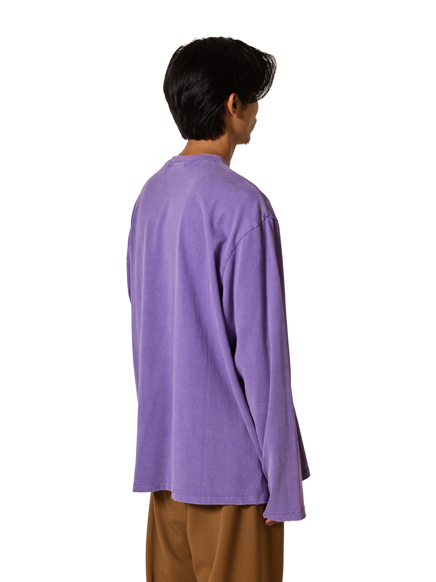 ORGANIZED BAGGY TEE LS / COTTON JERSEY